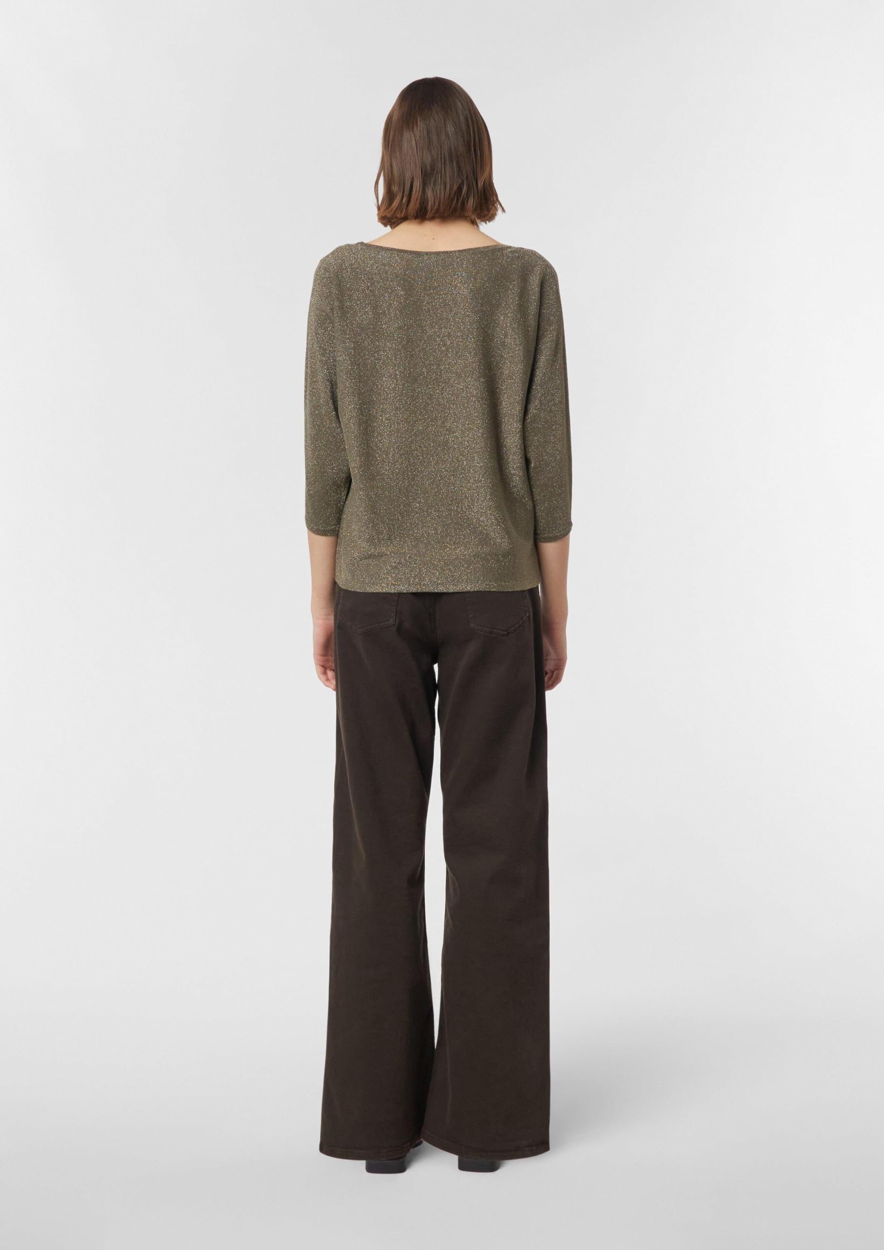 comma-feinstrickpullover-mit-glitzergarn-3-4-arm-gr-38 image 7