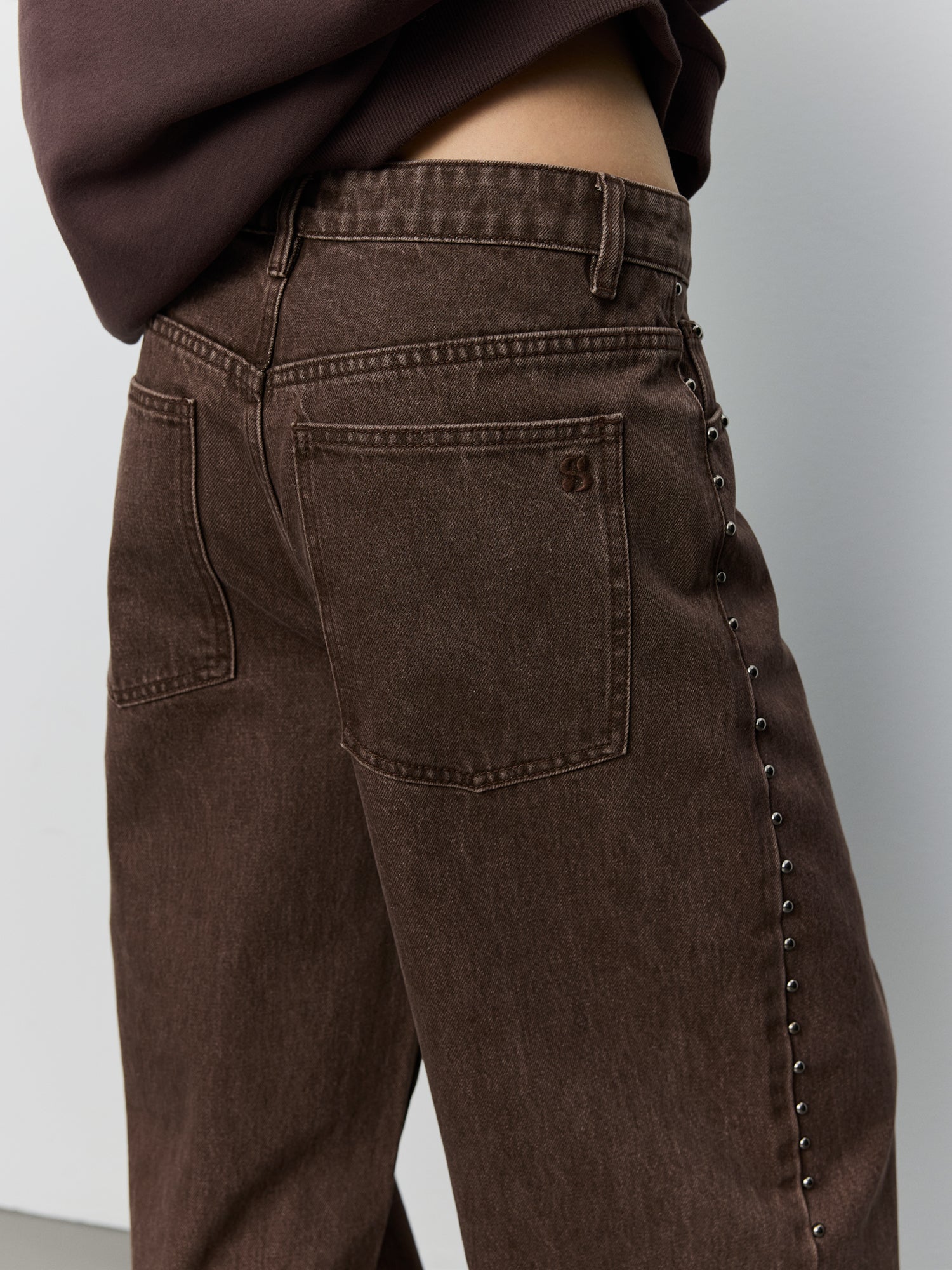 sofie-schnoor-women-havanasw-jeans-mittelbraun-barrel-fit image 5