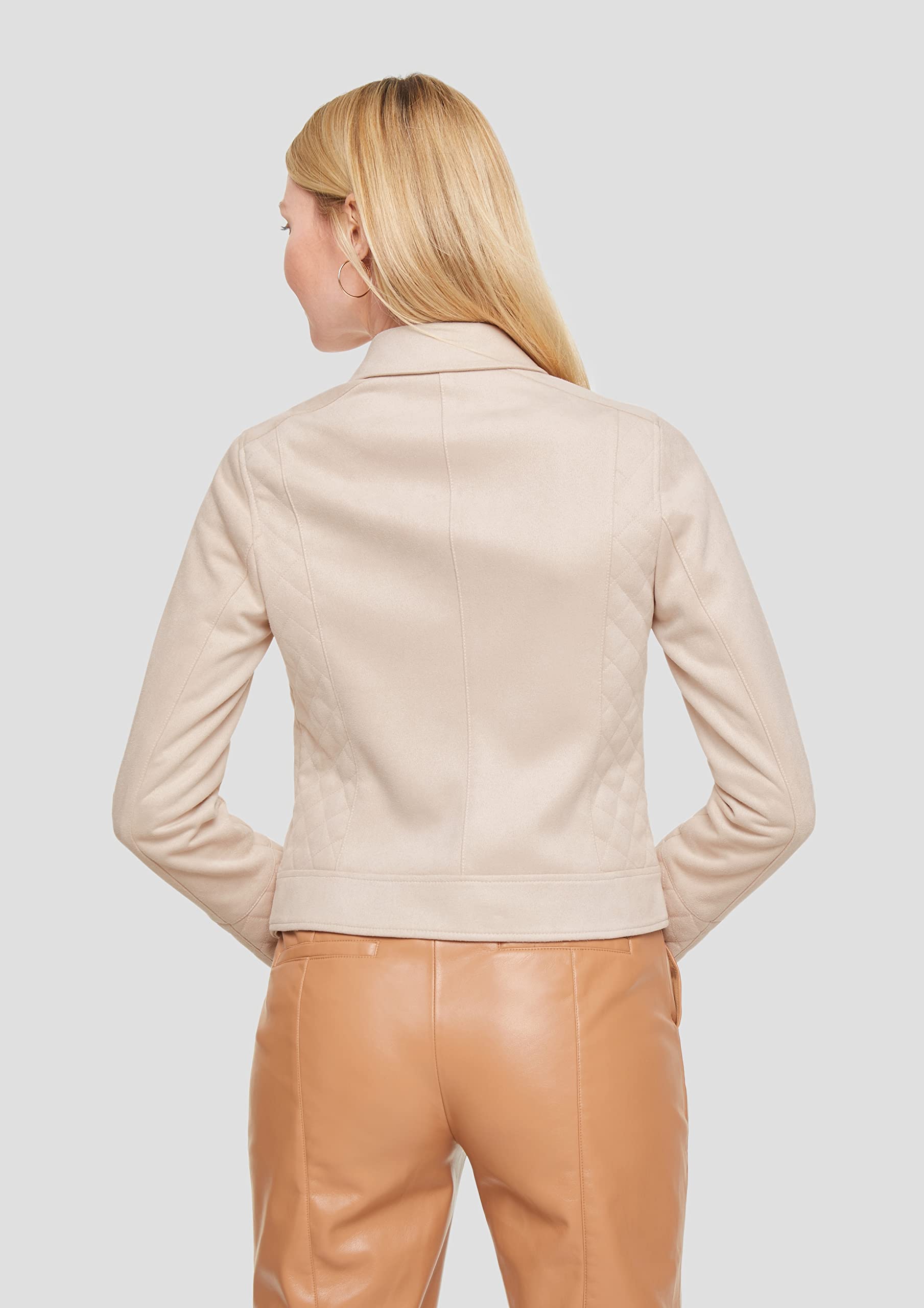 comma-jacke-veloursleder-optik-sand image 7