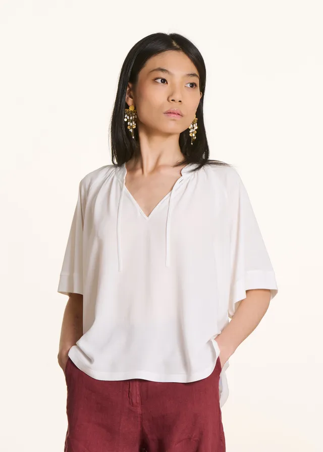la-f-e-marabout-e-fameux-t-shirt-ecru-kurzarm-loose image 1