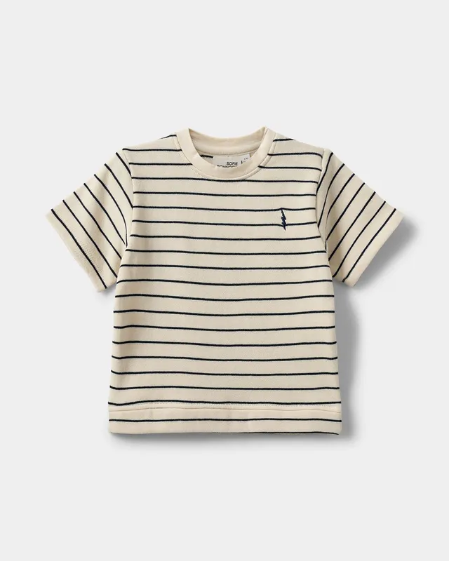 sofie-schnoor-baby-theissb-t-shirt-baby-streifen-bio-baumwolle-wei image 1