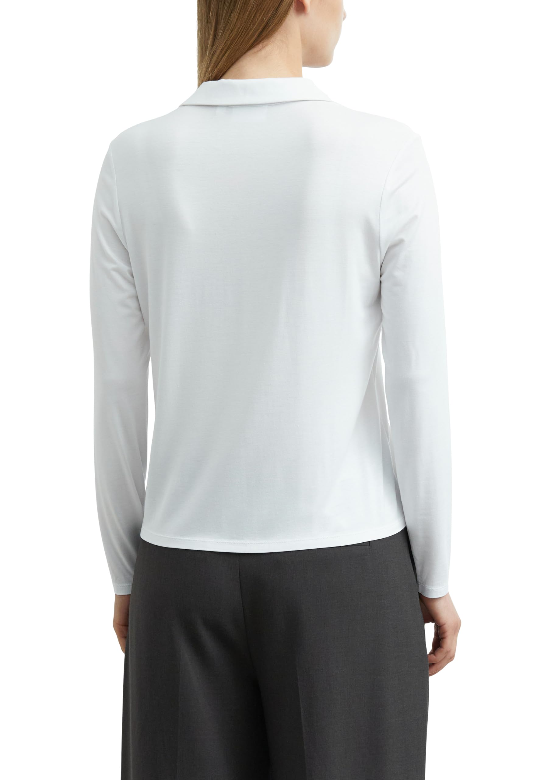 comma-jersey-bluse-hemdkragen-gr-34 image 2