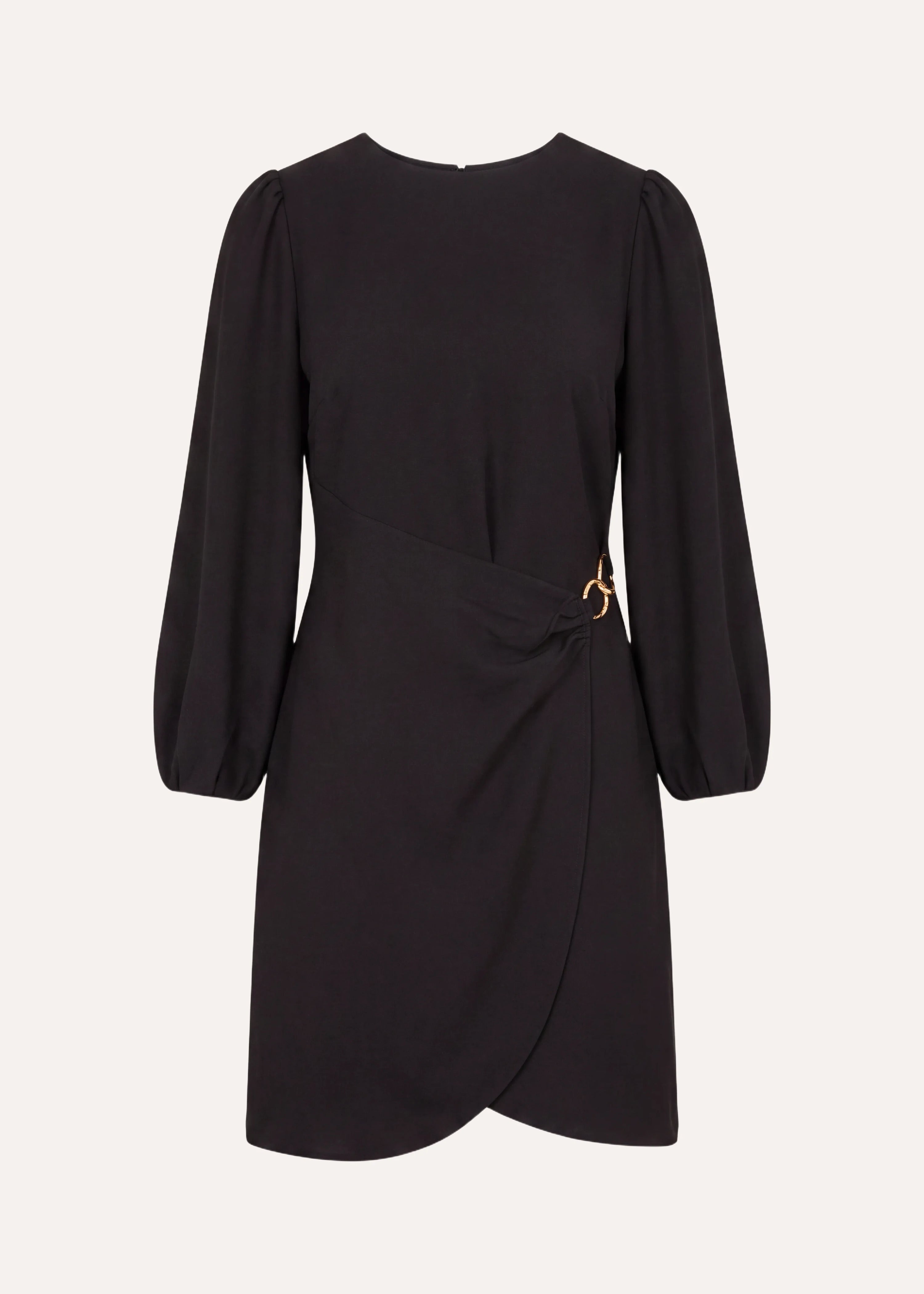 la-f-e-marabout-e-kleid-gutmer-schwarz-midi-gr-38 image 6
