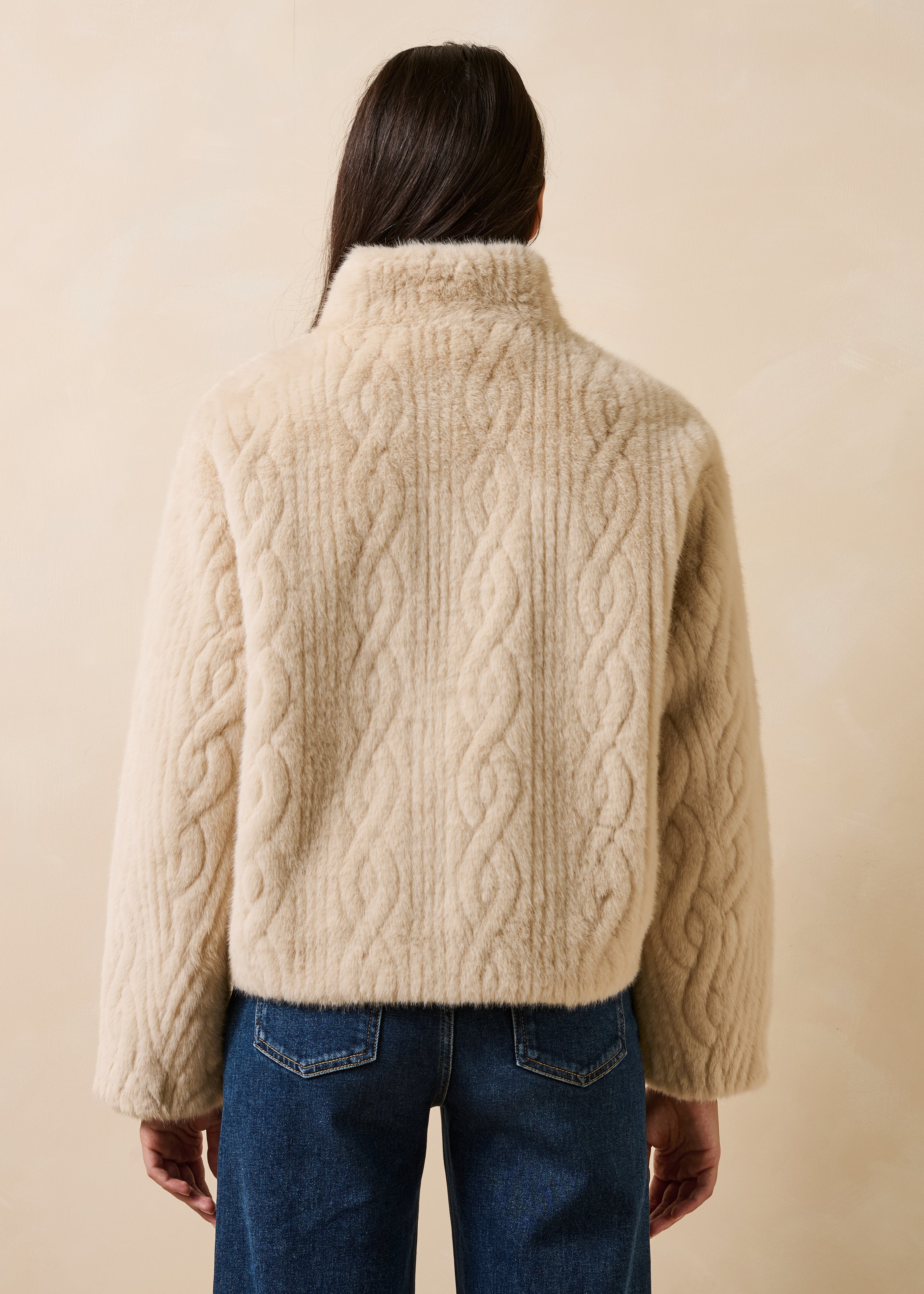 la-f-e-marabout-e-elvire-blouson-ecru-teddy-wendbar-damen image 3