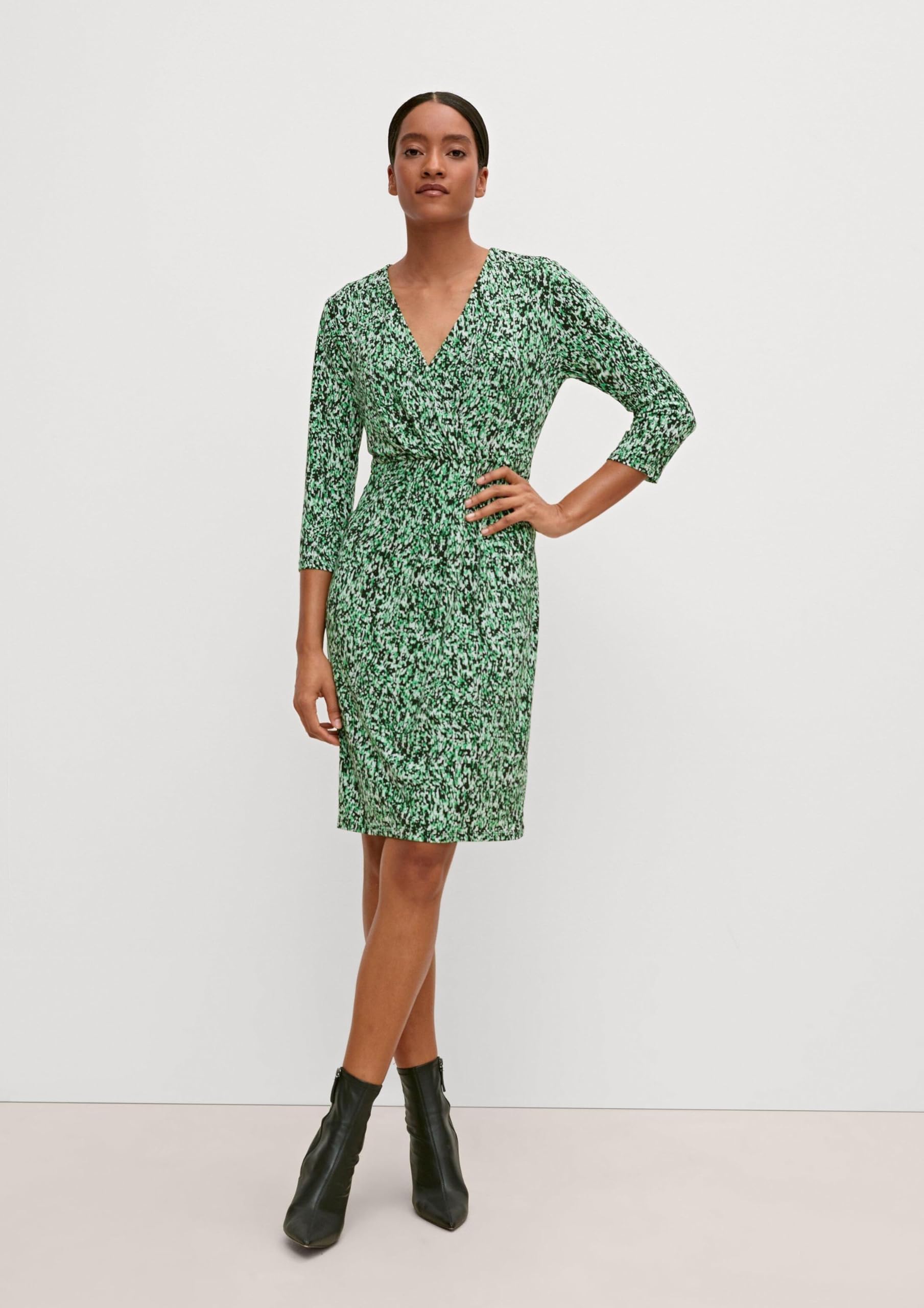 comma-2128560-kleid-gr-n-mehrfarbig-musterkleid image 3