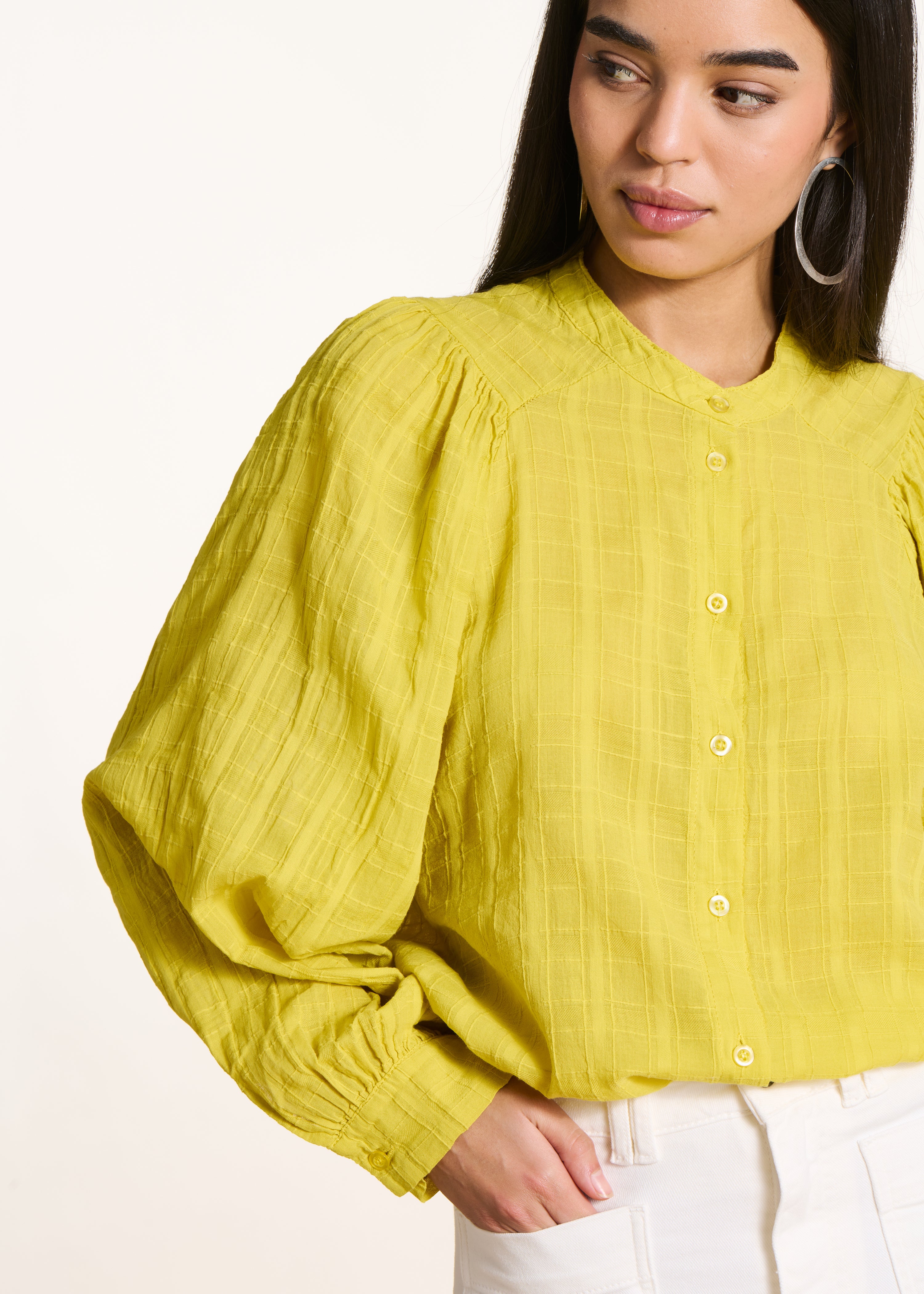 la-f-e-marabout-e-chemise-gr-n-biriba-baumwolle-karo image 6