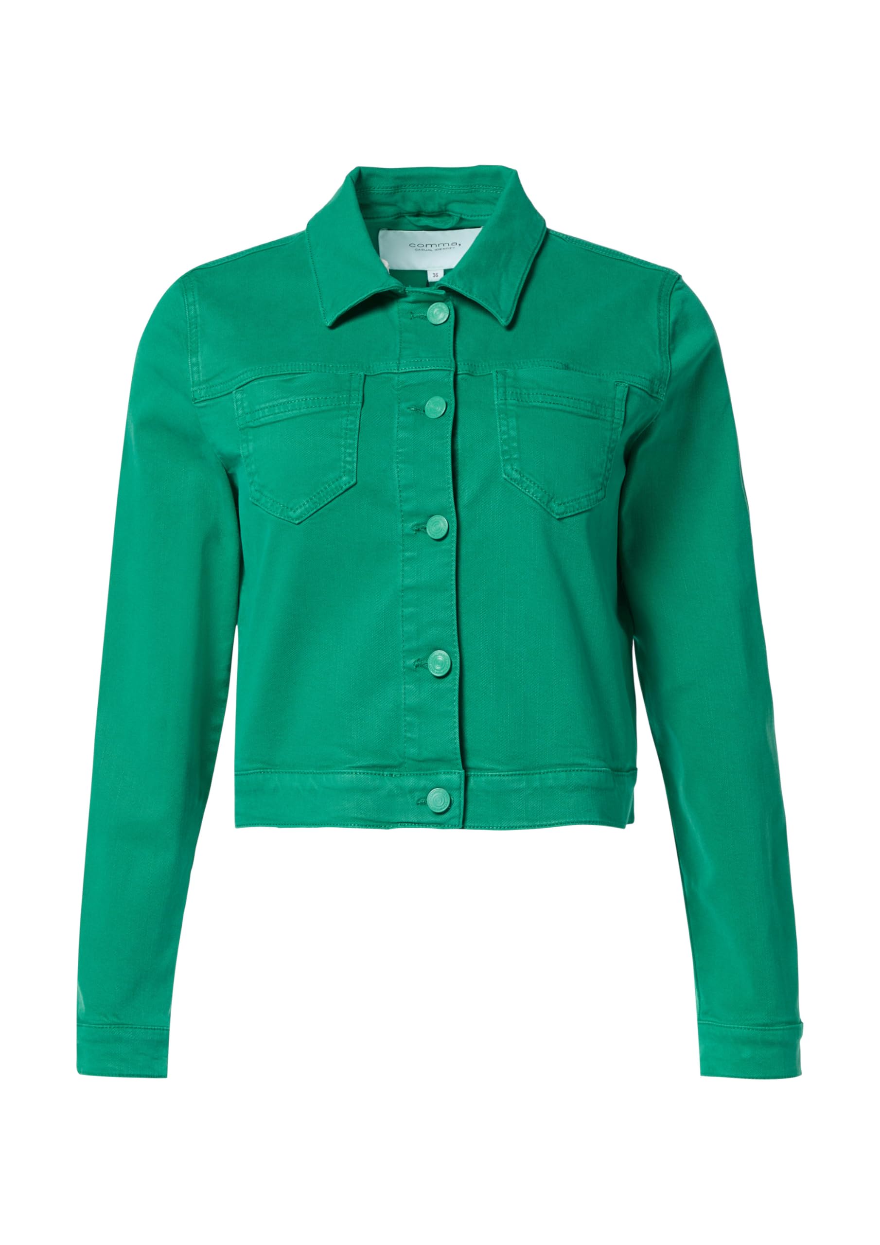 comma-jackets-cropped-jacke-twill-gr-e-40-elastisch image 3