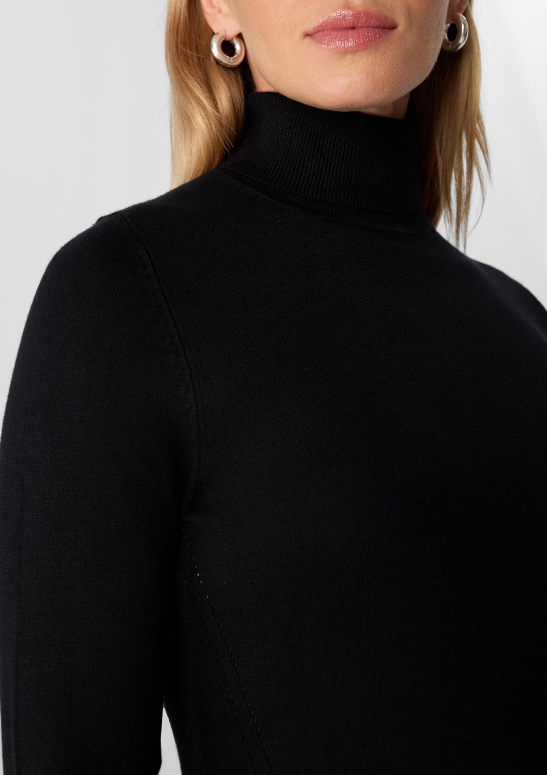 comma-rollkragenpullover-mit-rmelschlitzen-pullover-slim-fit image 4