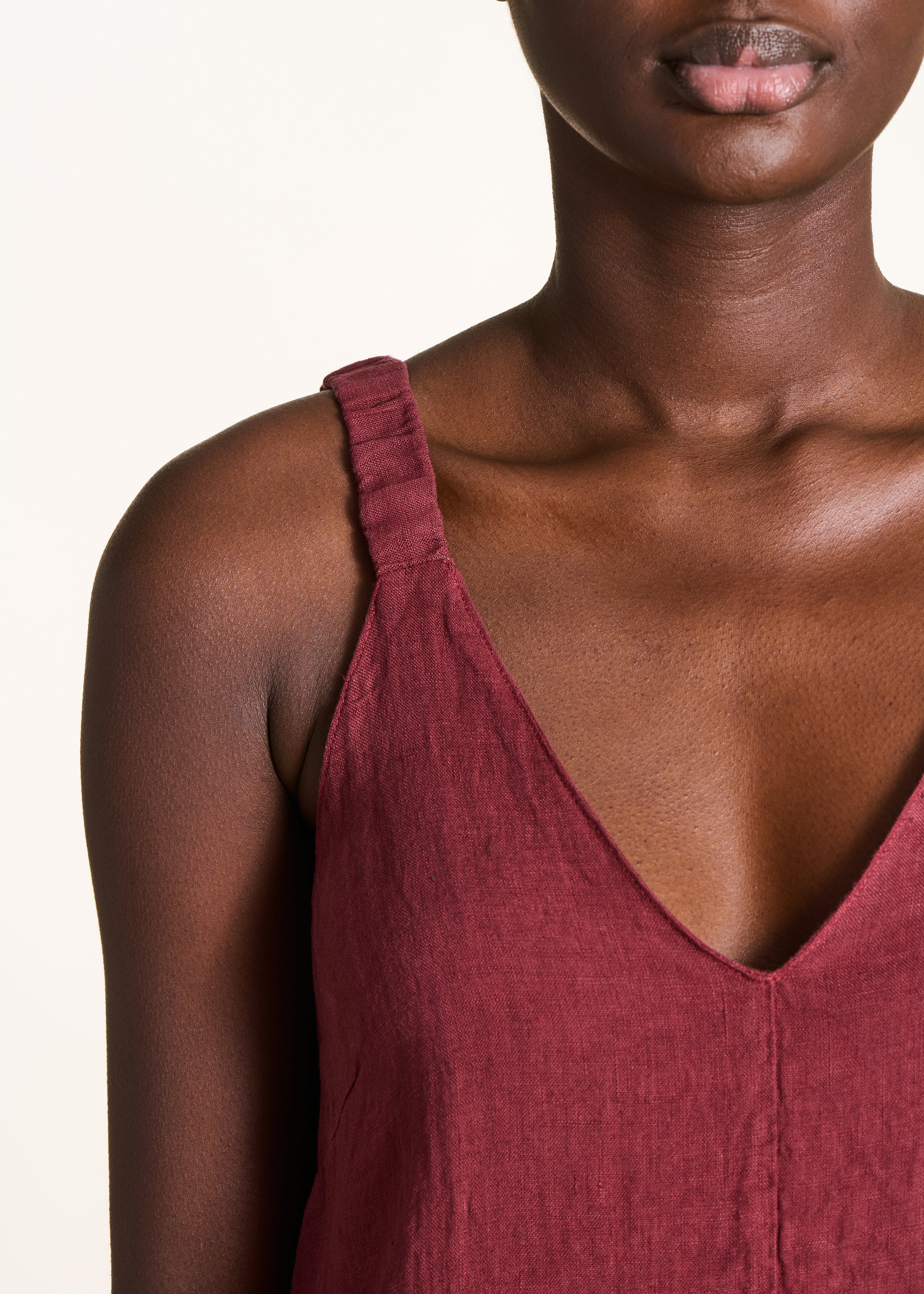 la-f-e-marabout-e-overall-leinen-bordeaux-gr-34-46 image 4