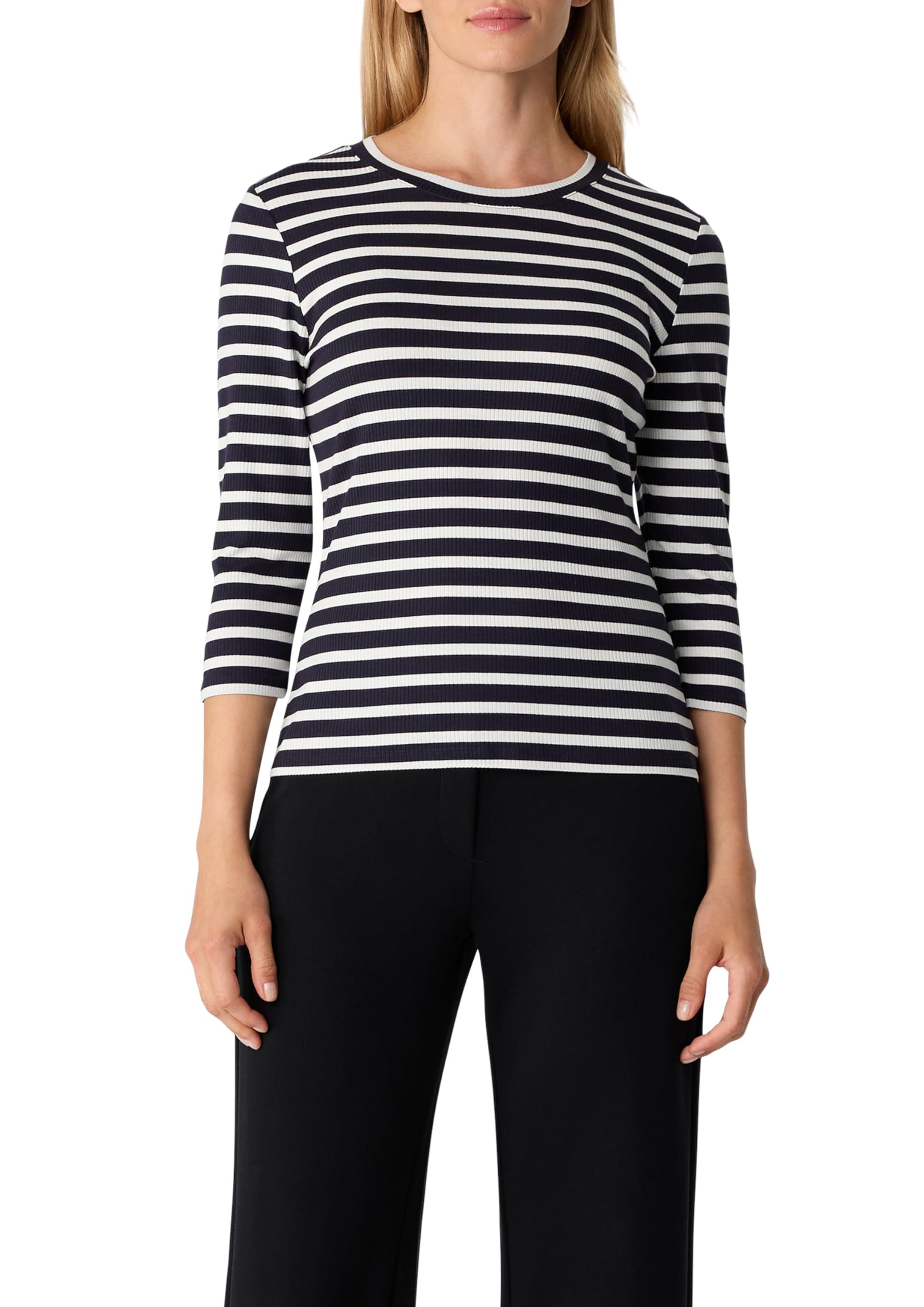 comma-2171391-t-shirt-damen-gr-40-gestreift image 1