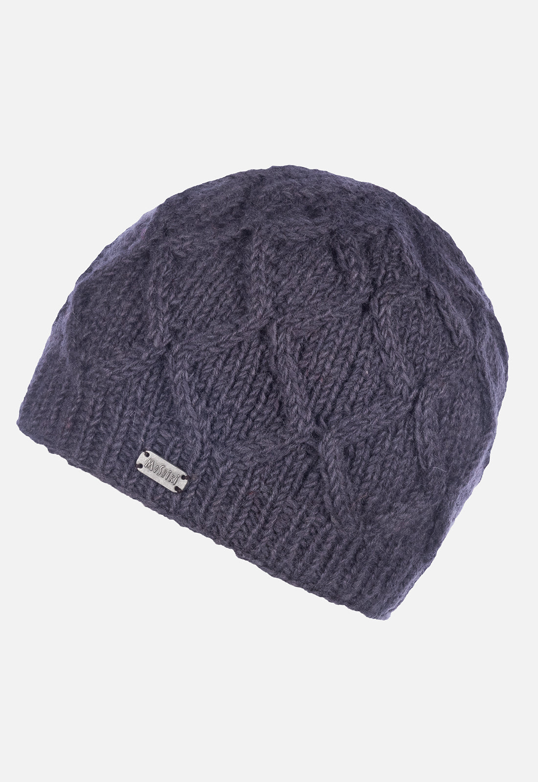 moshiki-candy-utam-strickbeanie-wolle-graublau image 1