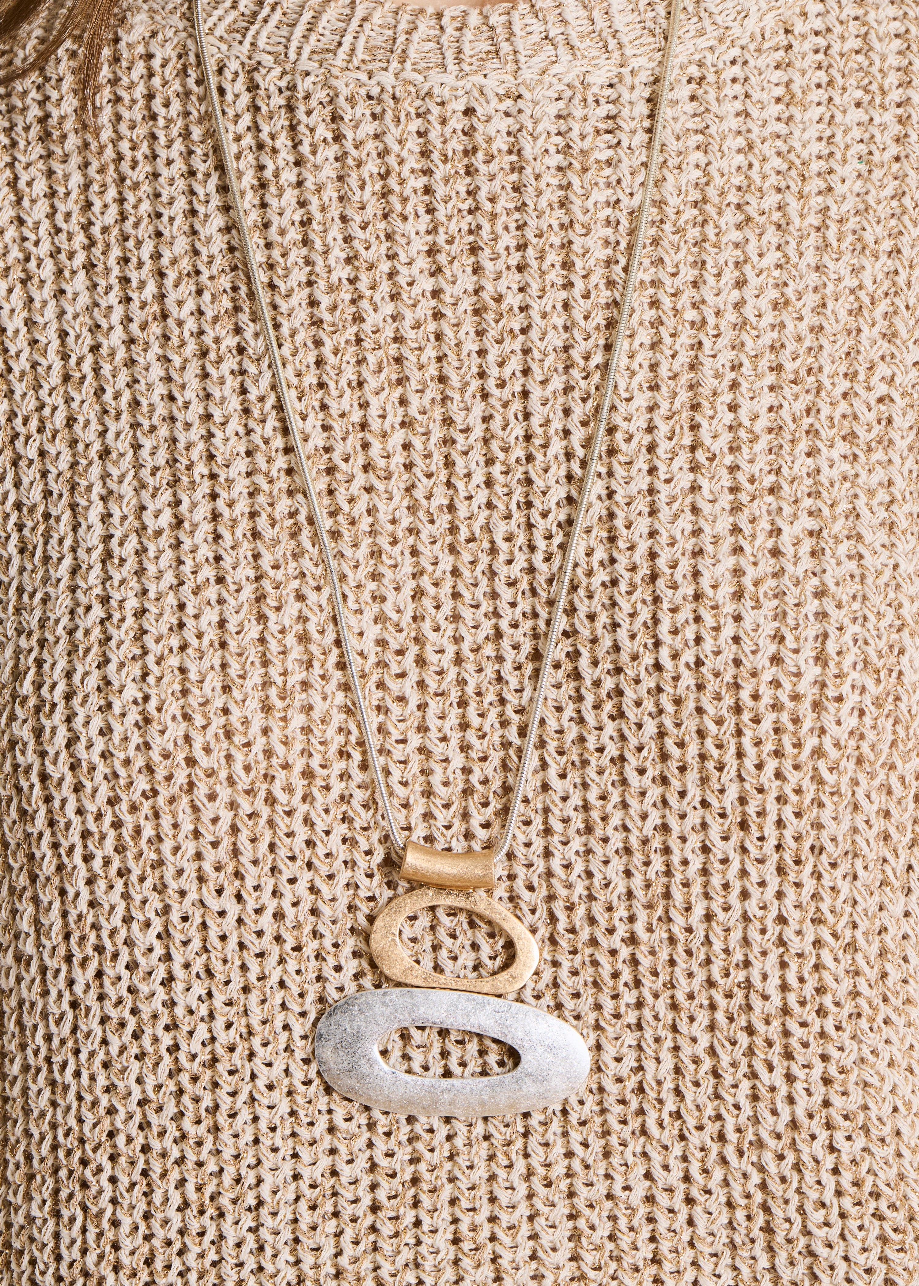 la-f-e-marabout-e-sautoir-kette-bicolor-gold-silber-tu-metall image 3