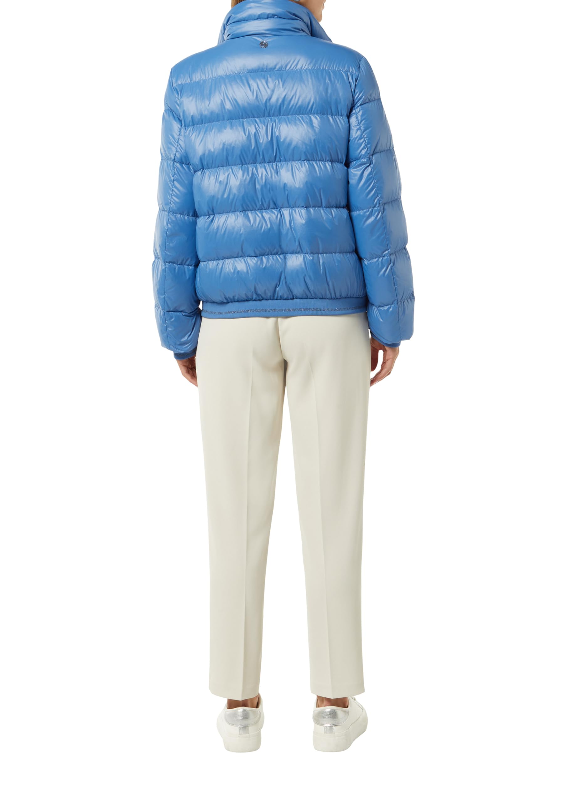 comma-pufferjacke-mit-stehkragen-und-rippb-ndchen-gr-40 image 2