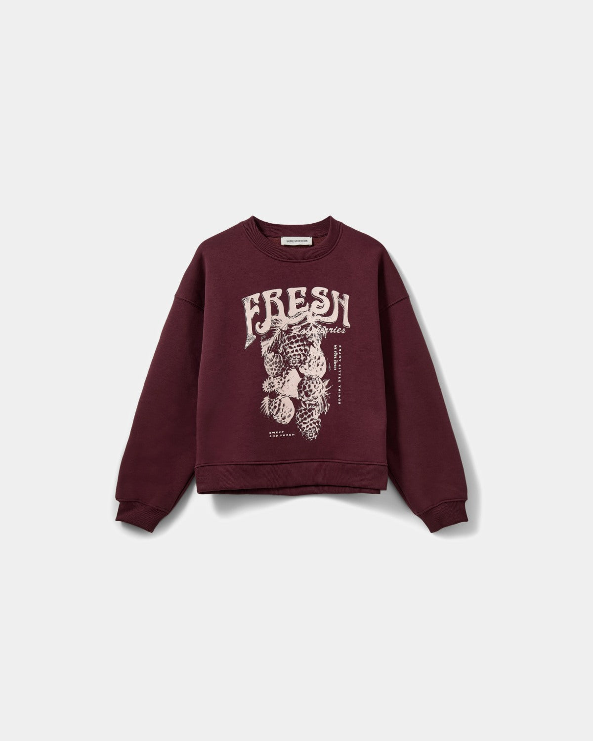 sofie-schnoor-women-elisw-sweatshirt-plum-baumwolle image 1