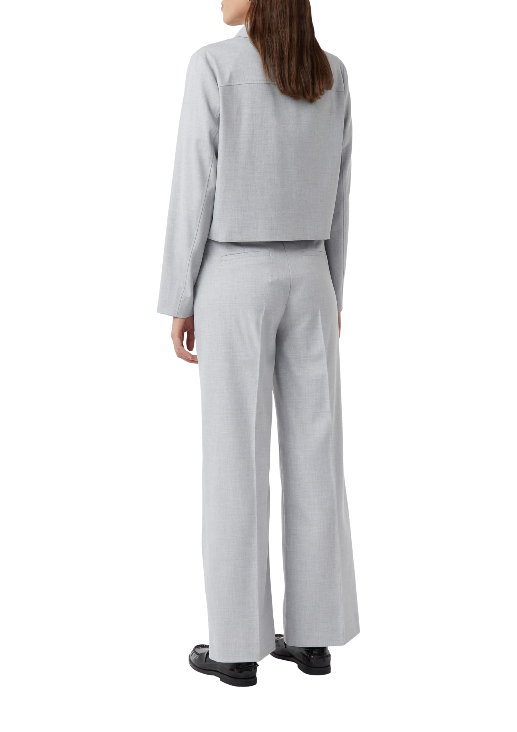 comma-jackets-kurze-jacke-hemdkragen-gr-e-36-knopfleiste image 2