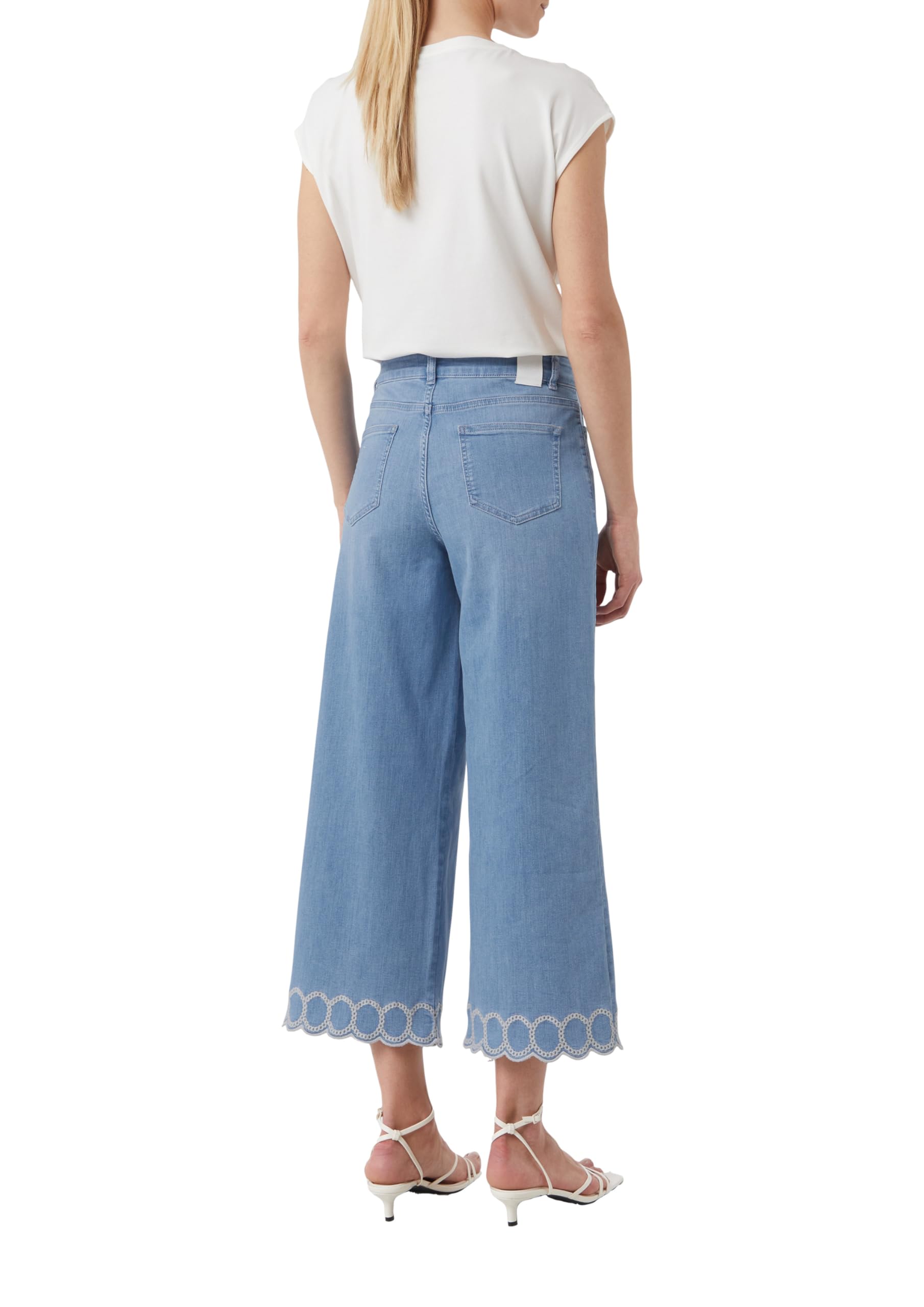 comma-jeans-culotte-loose-fit-stickerei-saum image 2