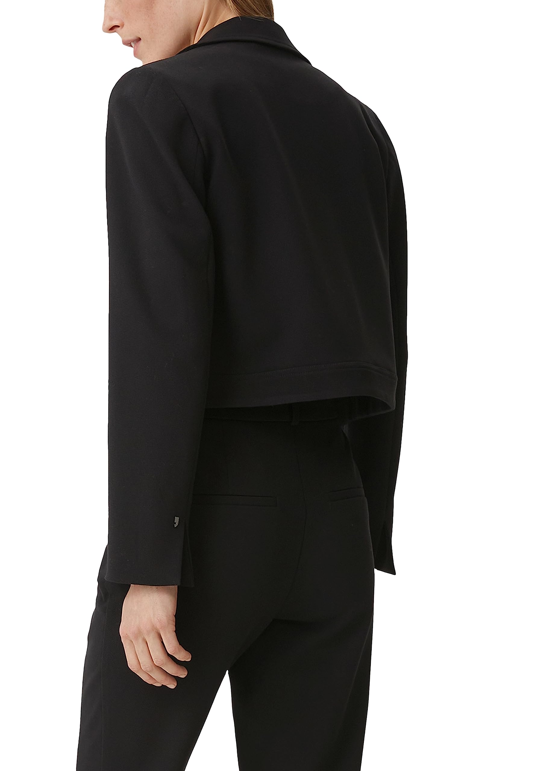 comma-blazer-kurz-damen-viskosemix-reverskragen image 2