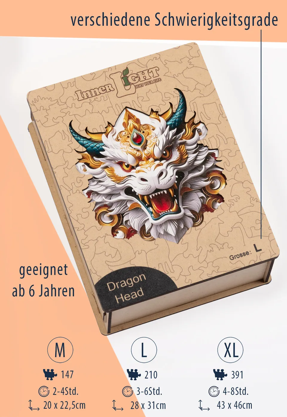 moshiki-holzpuzzle-dragon-head-drachenmotiv-gr-e-m image 1