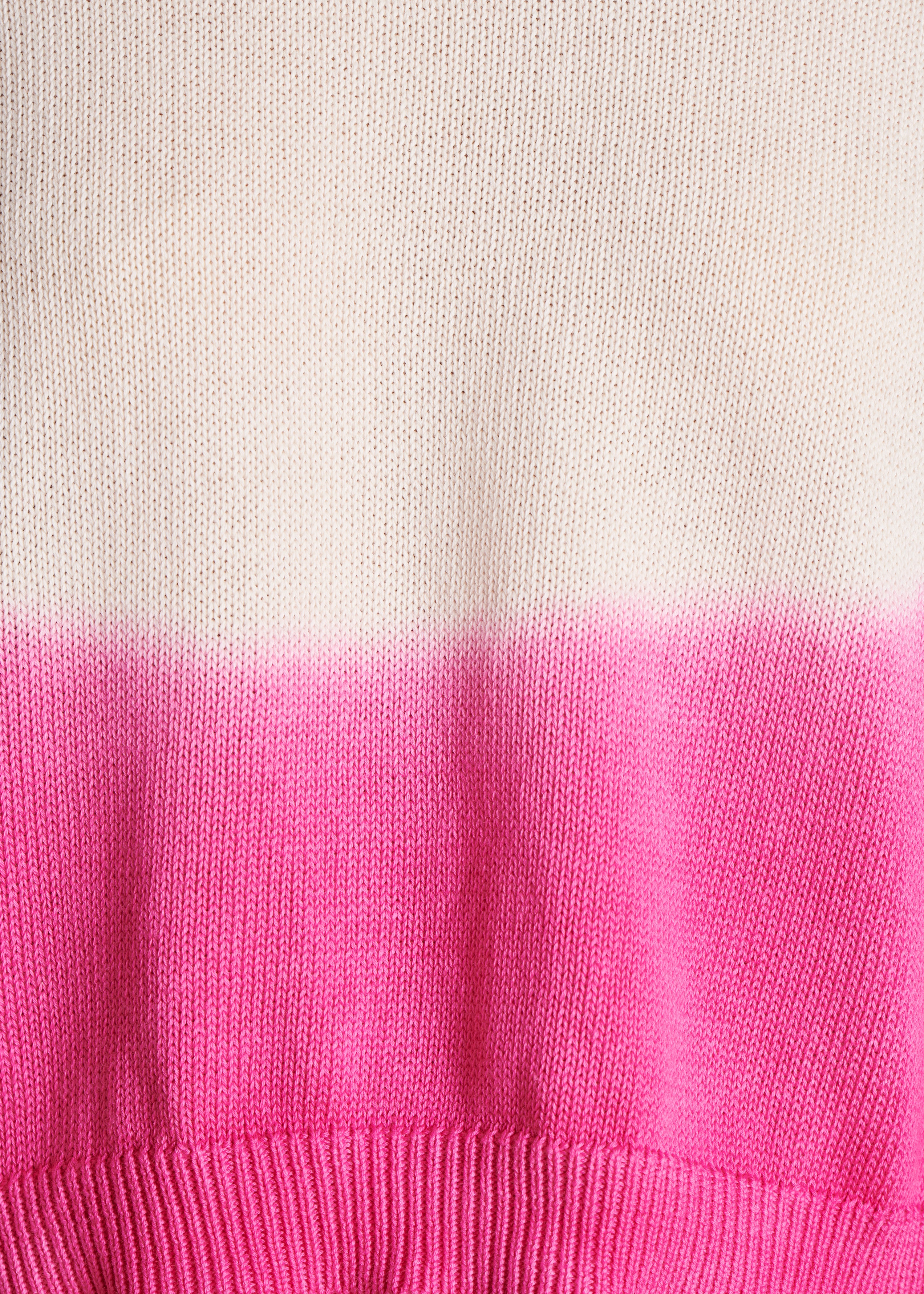 la-f-e-marabout-e-dustin-pullover-rosa-dip-dye-kurz-baumwolle image 4