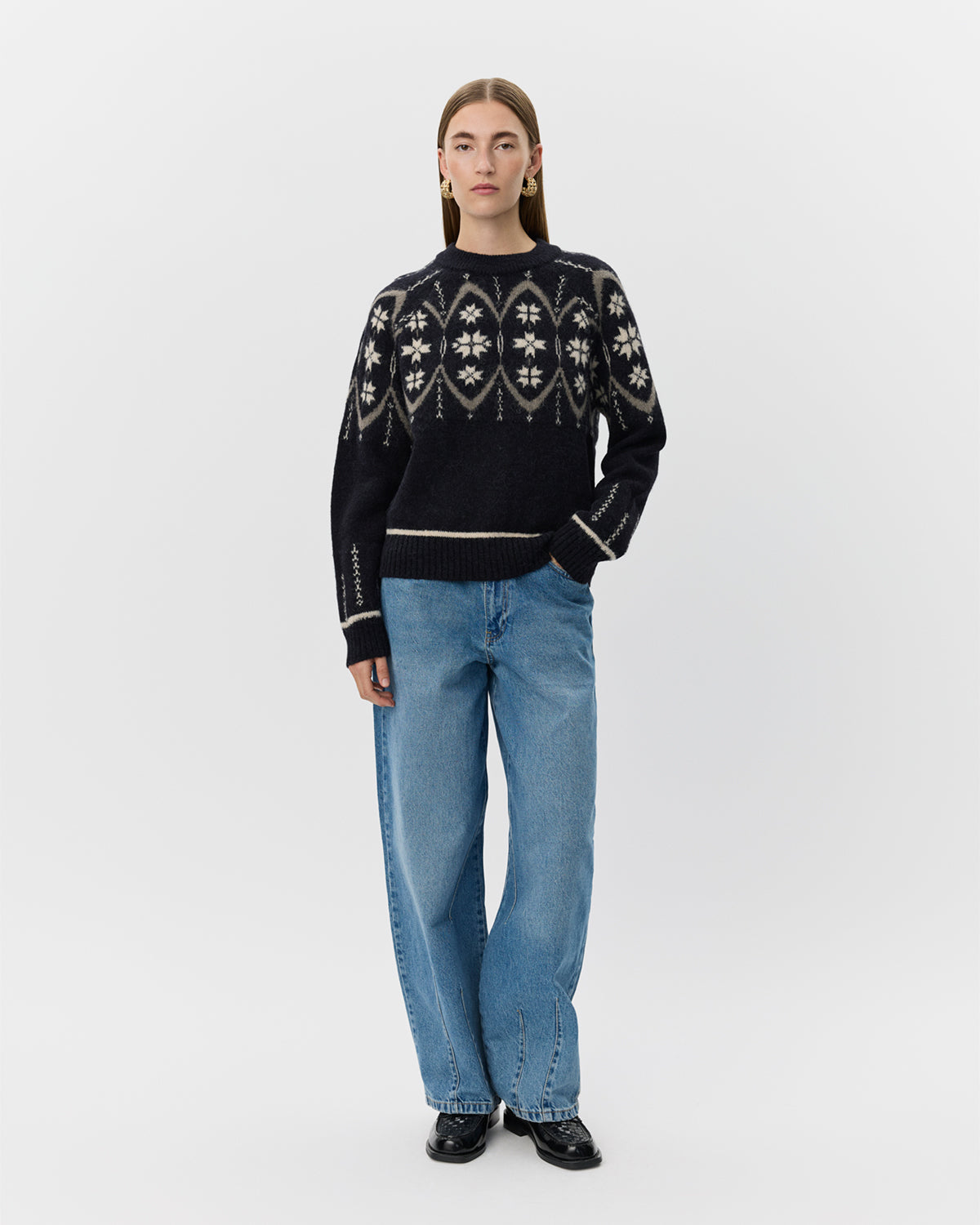 sofie-schnoor-women-ainasw-pullover-black-mix-wolle image 2