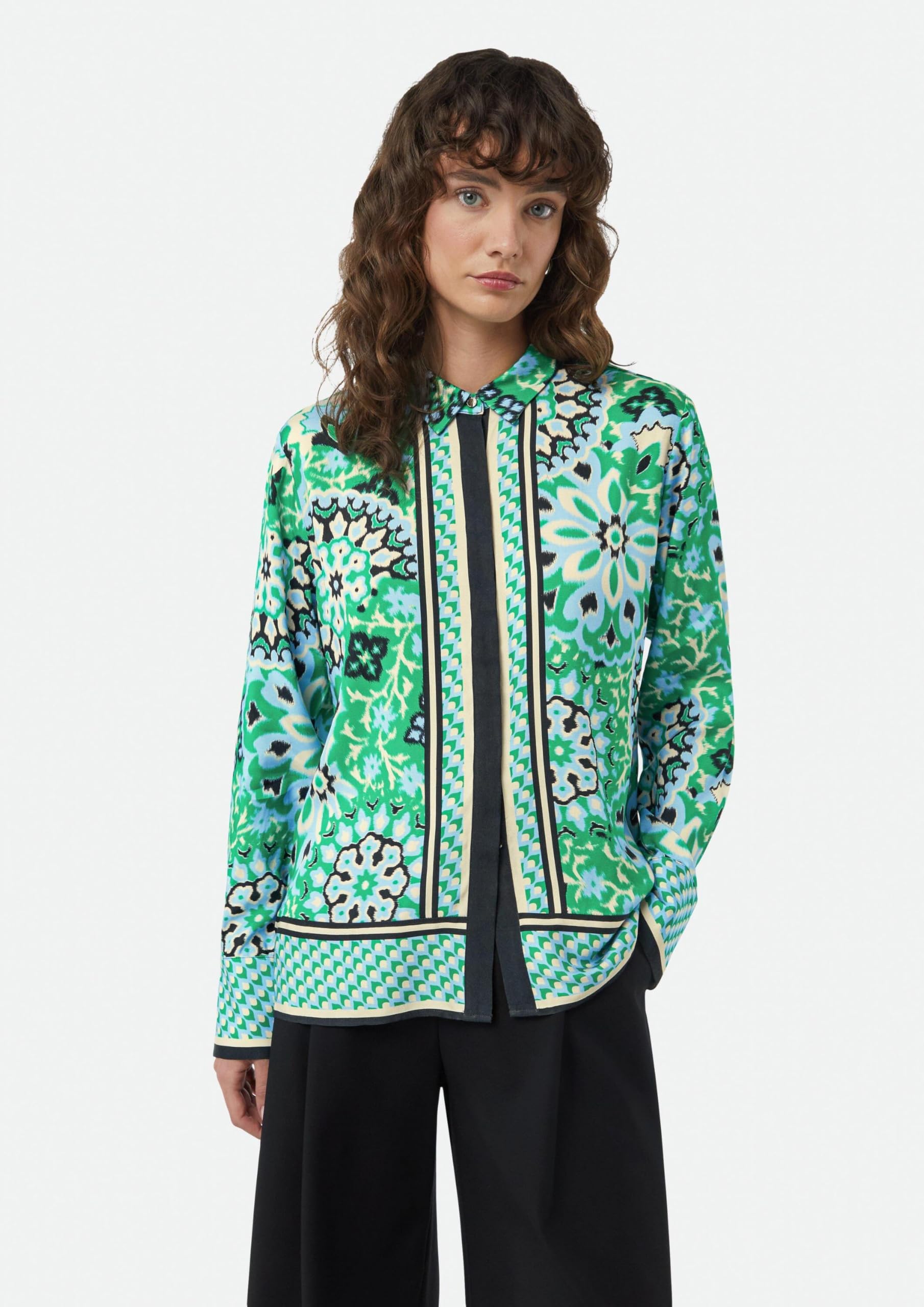 comma-blouses-hemdbluse-abstrakt-langarm-gr-44 image 7