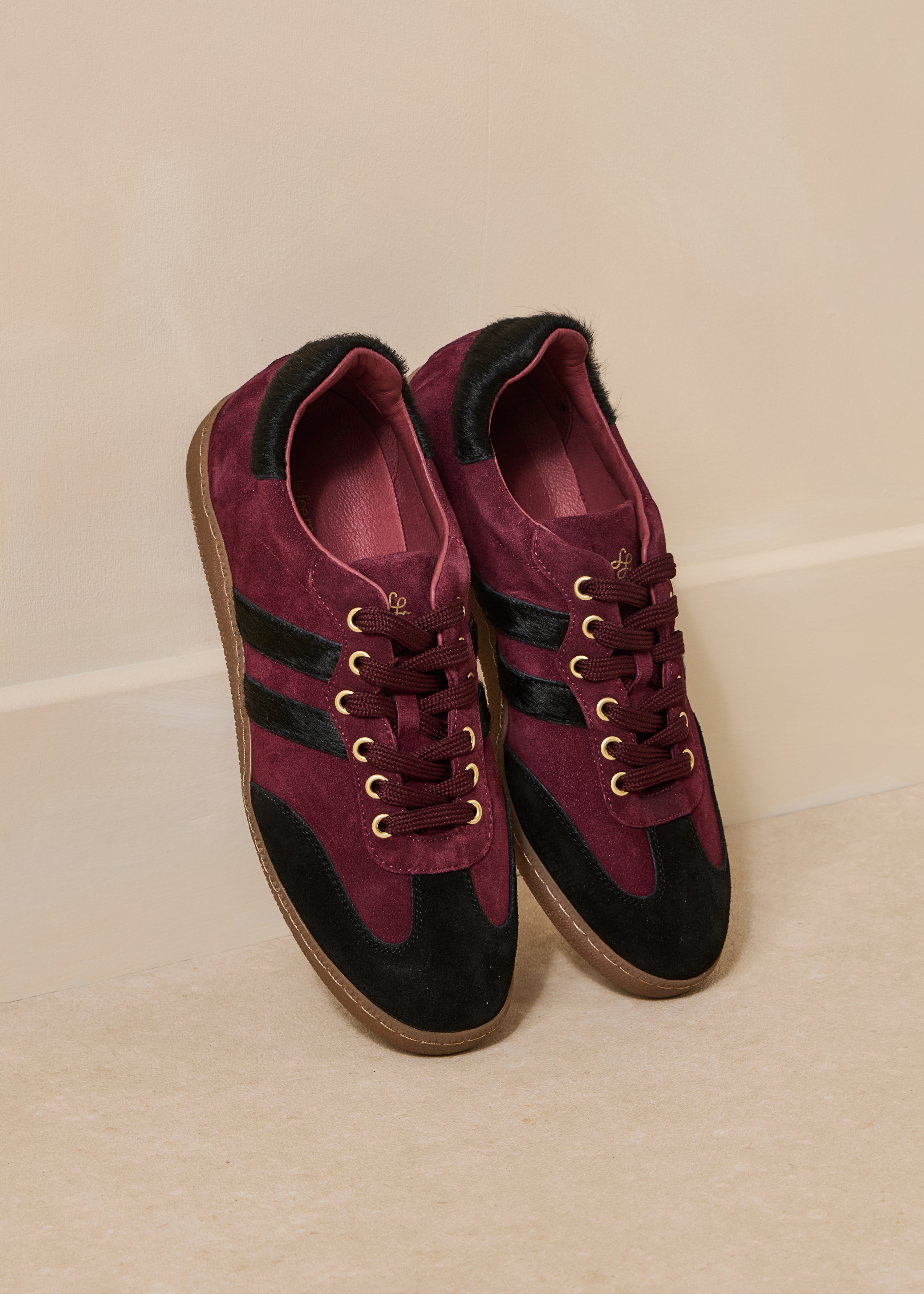 la-f-e-marabout-e-graton-sneaker-bordeaux-schwarz-leder image 1