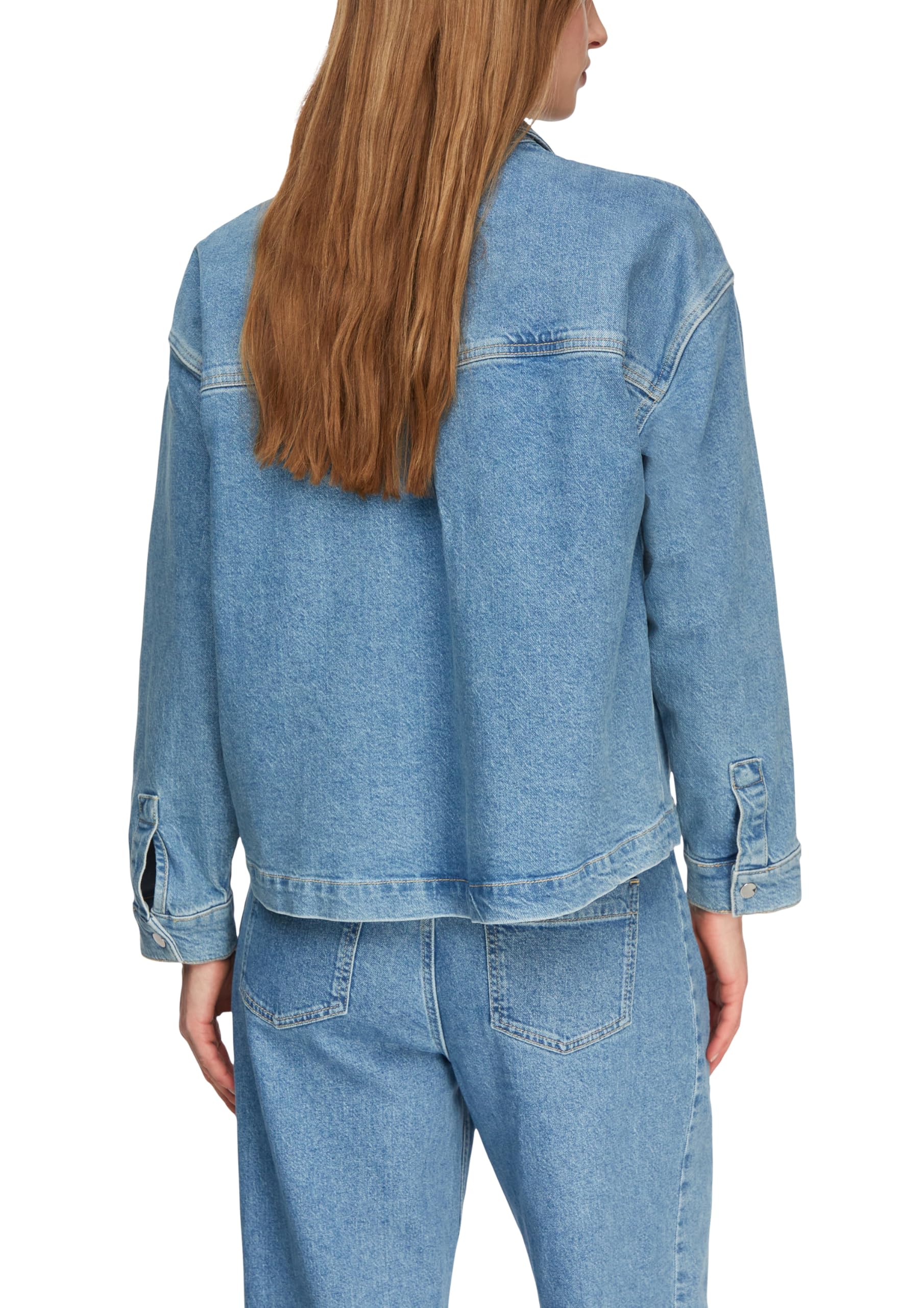 comma-2179771-jeansjacke-damen-curve-knopfleiste-gr-36 image 2