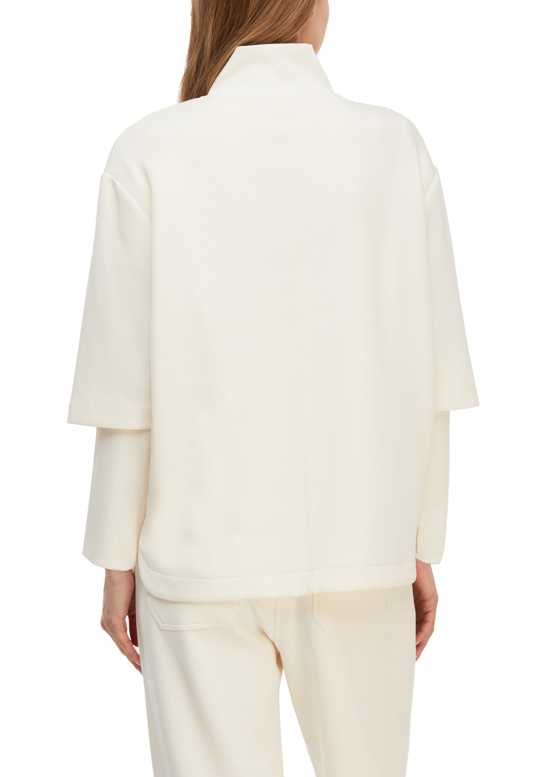 comma-sweatjacke-gr-42-jersey-rippdetails-damen image 2