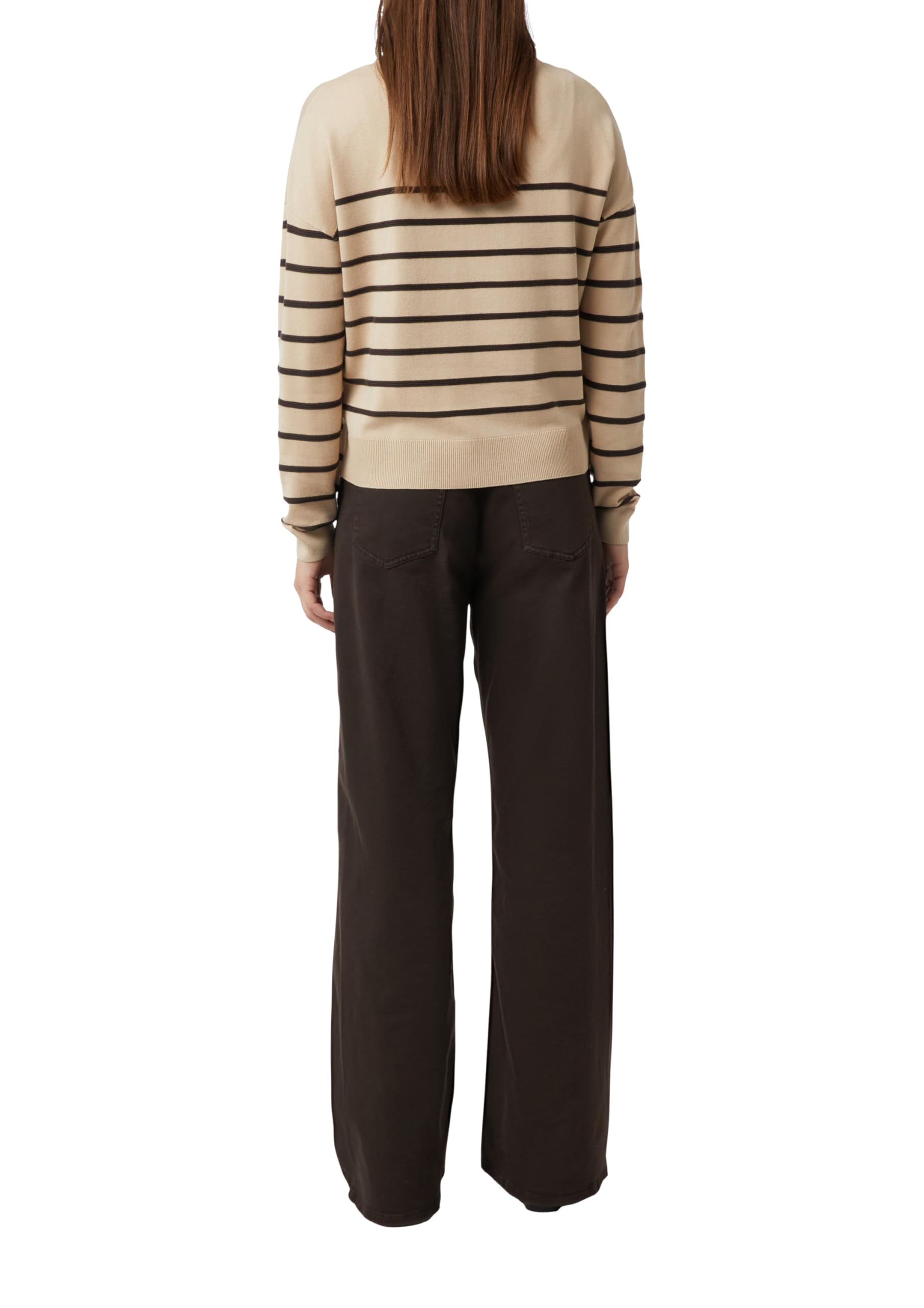 comma-feinstrickpullover-strukturstreifen-beige-gr-e-44 image 2