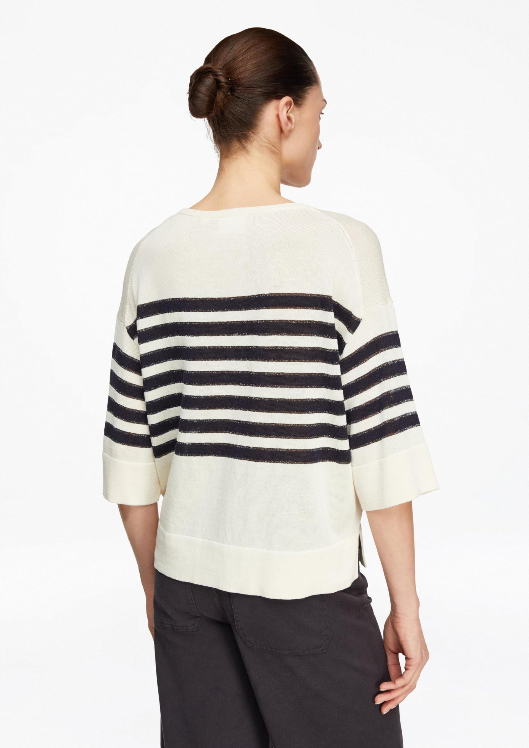 comma-pullover-feinstrick-streifen-glitzergarn-gr-l image 7