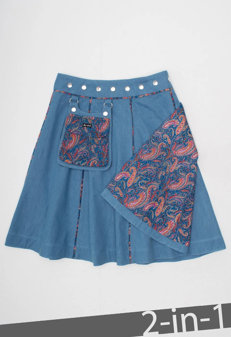 moshiki-hot-cookie-73-denim-55cm-wickelrock-jeans-wendbar image 1