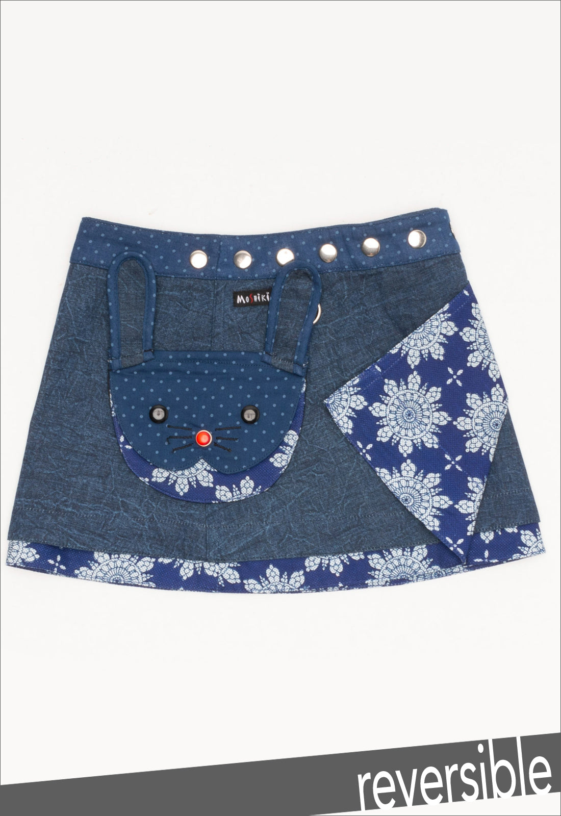 moshiki-hot-cookie-kids-2-denim-wickelrock-24-cm-bunny image 1