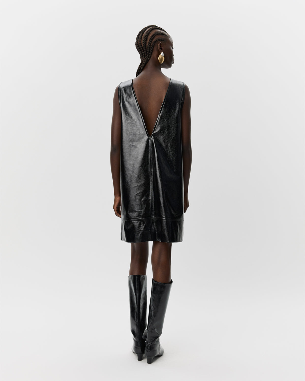 sofie-schnoor-leahsw-kleid-s254125-schwarz-kunstleder-mini image 4