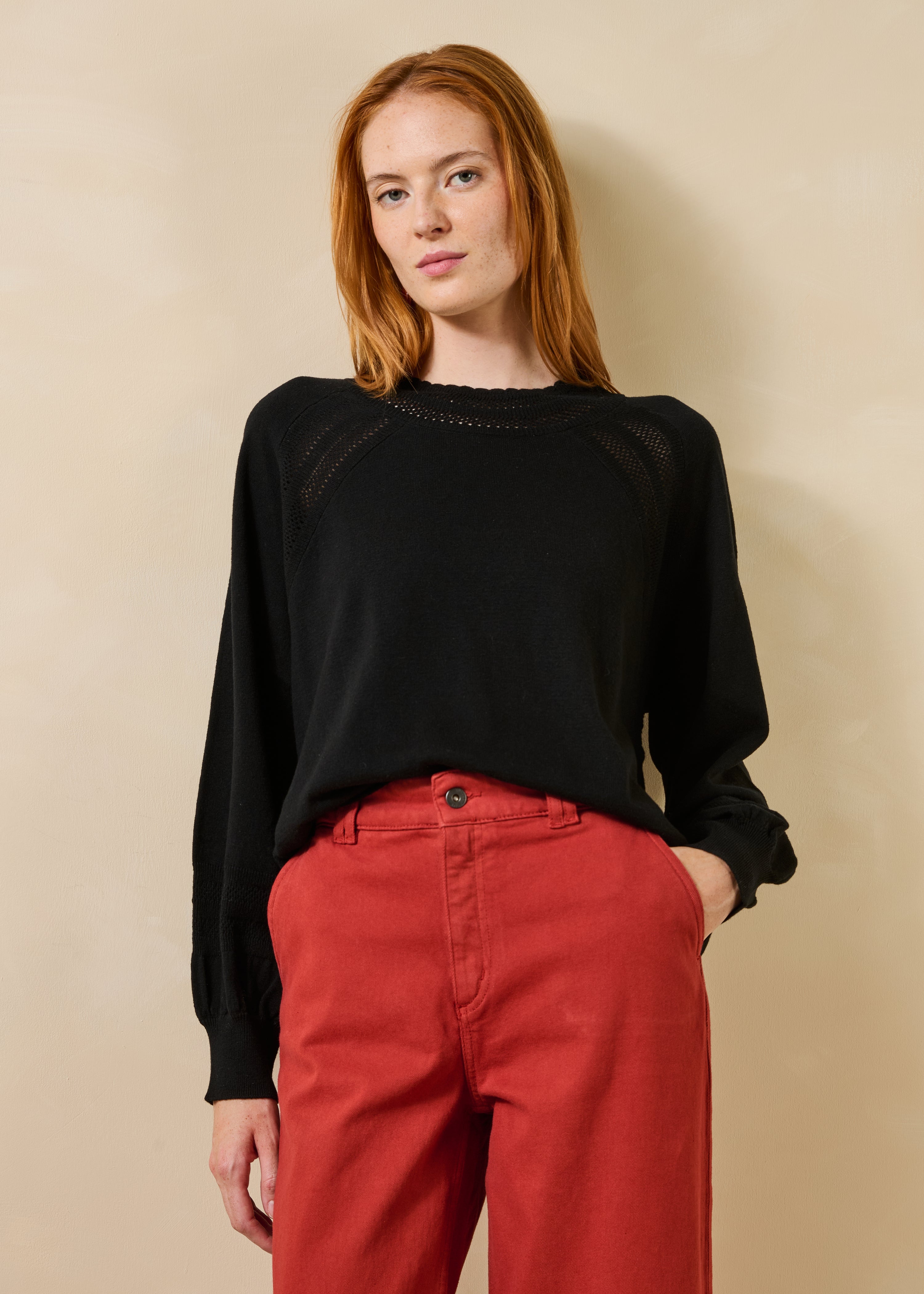 la-f-e-marabout-e-gaston-pullover-schwarz-wolle-gr-s image 1