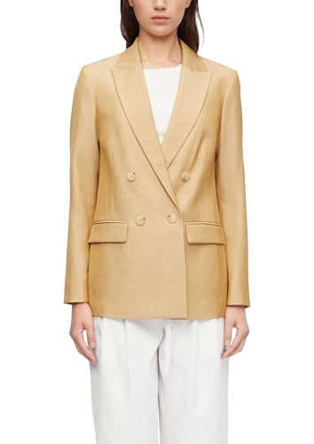 comma-blazer-leinenmix-regular-fit-doppelreihig-gr-34 image 8