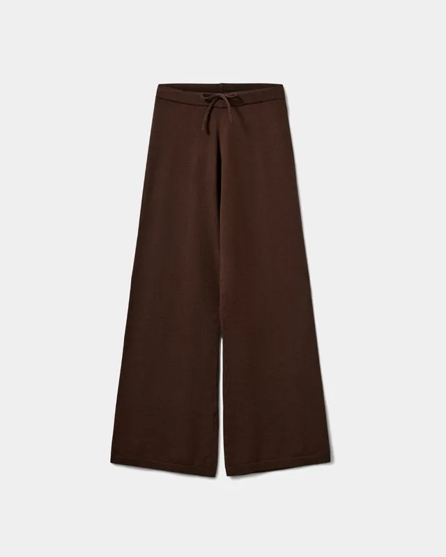 sofie-schnoor-young-vula-strickhose-dunkelbraun-weit image 1