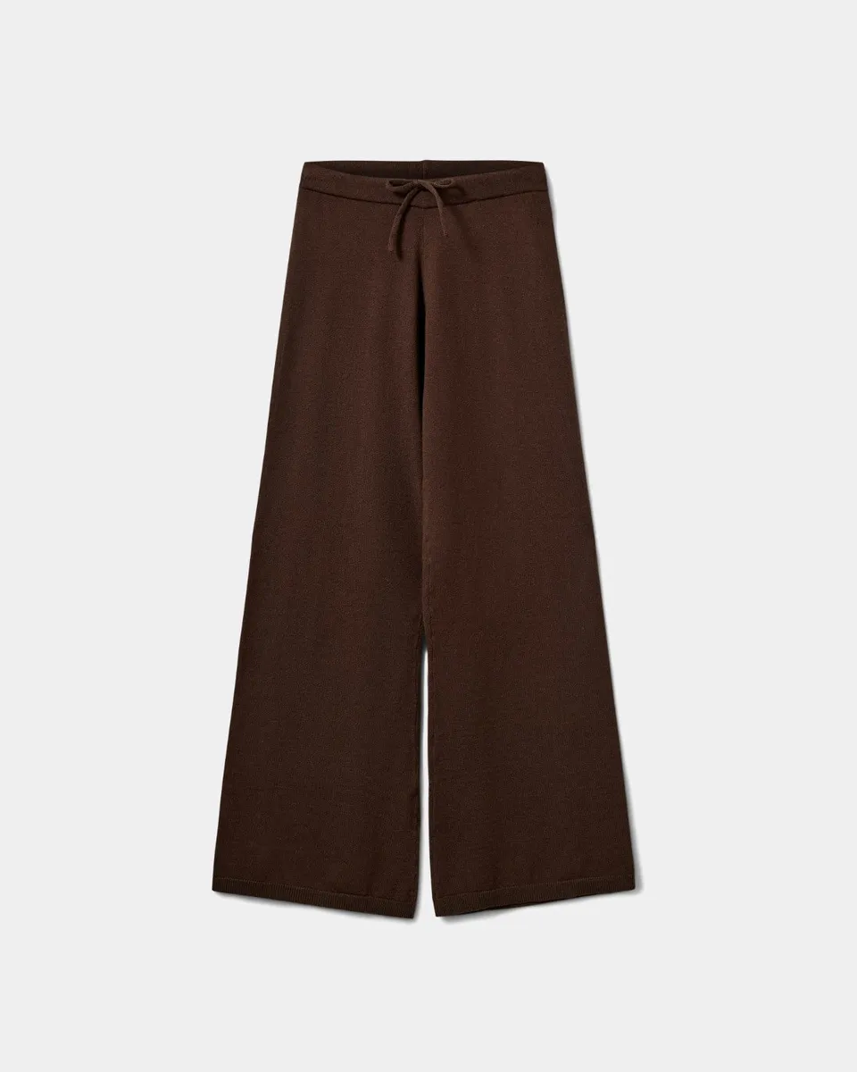 sofie-schnoor-young-vula-strickhose-dunkelbraun-weit image 1