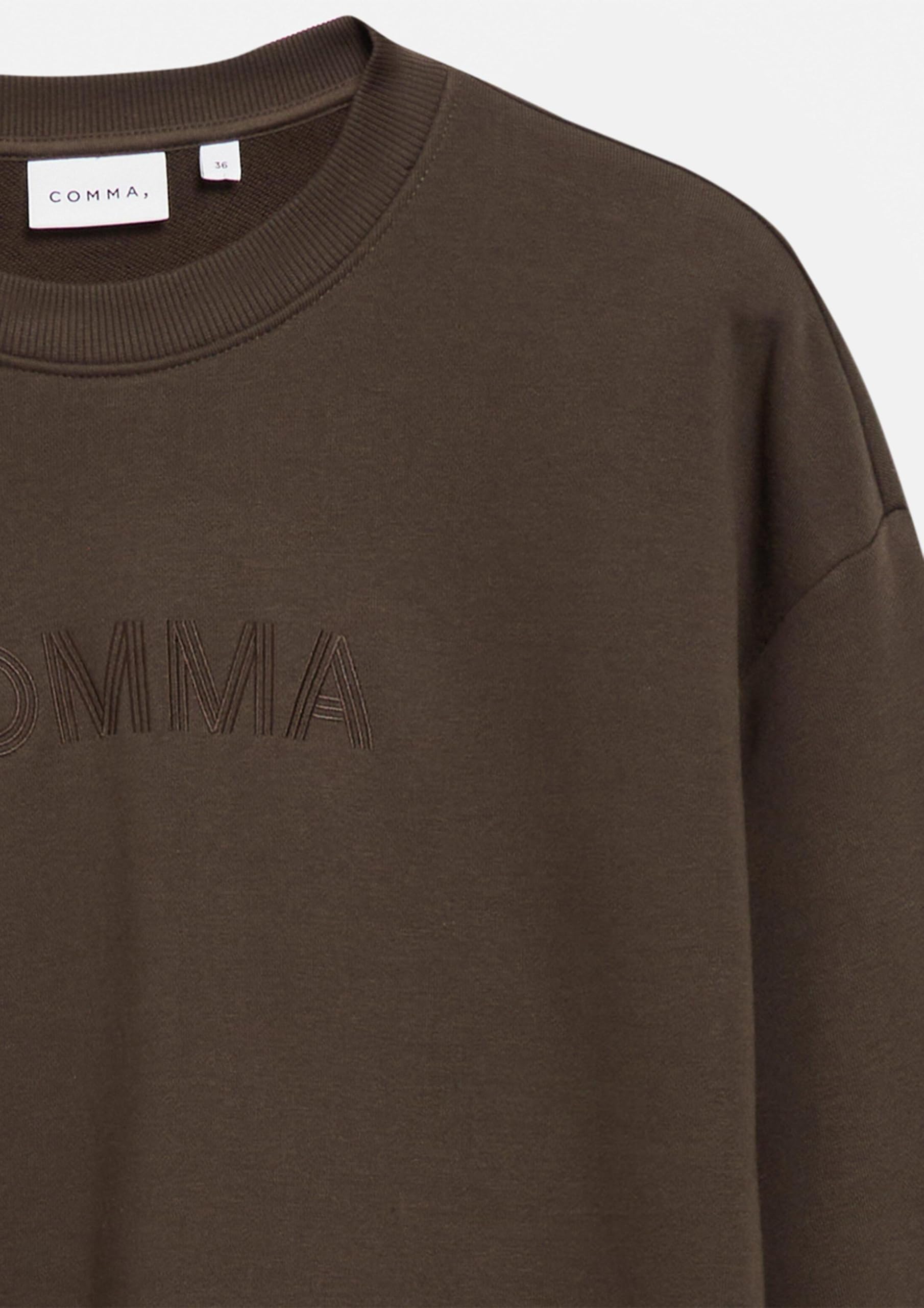 comma-sweatshirt-relaxed-fit-rundhals-stickerei-42 image 5
