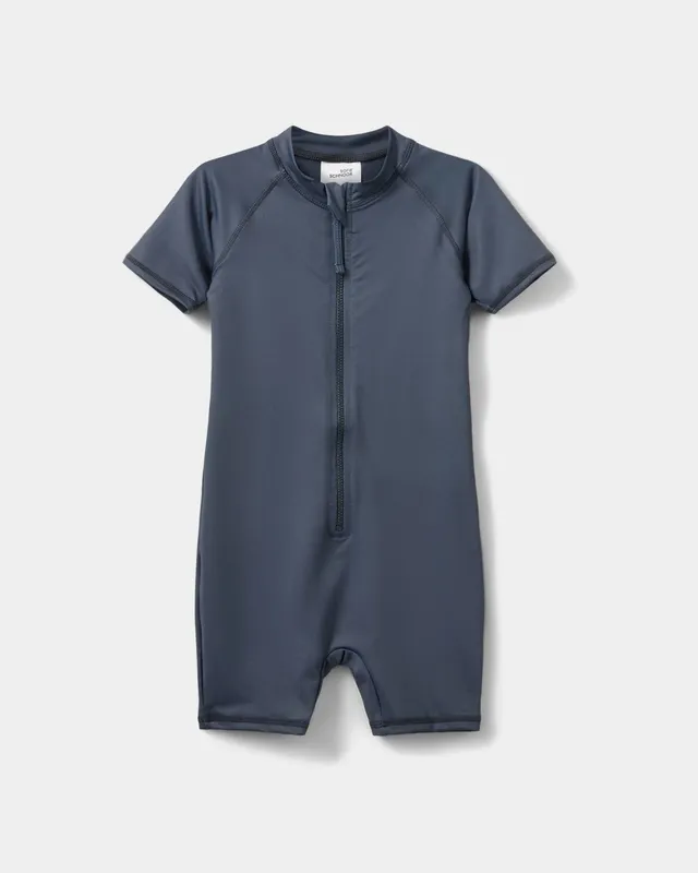 sofie-schnoor-kids-pnos584-badeanzug-blau-68-reissverschluss image 1