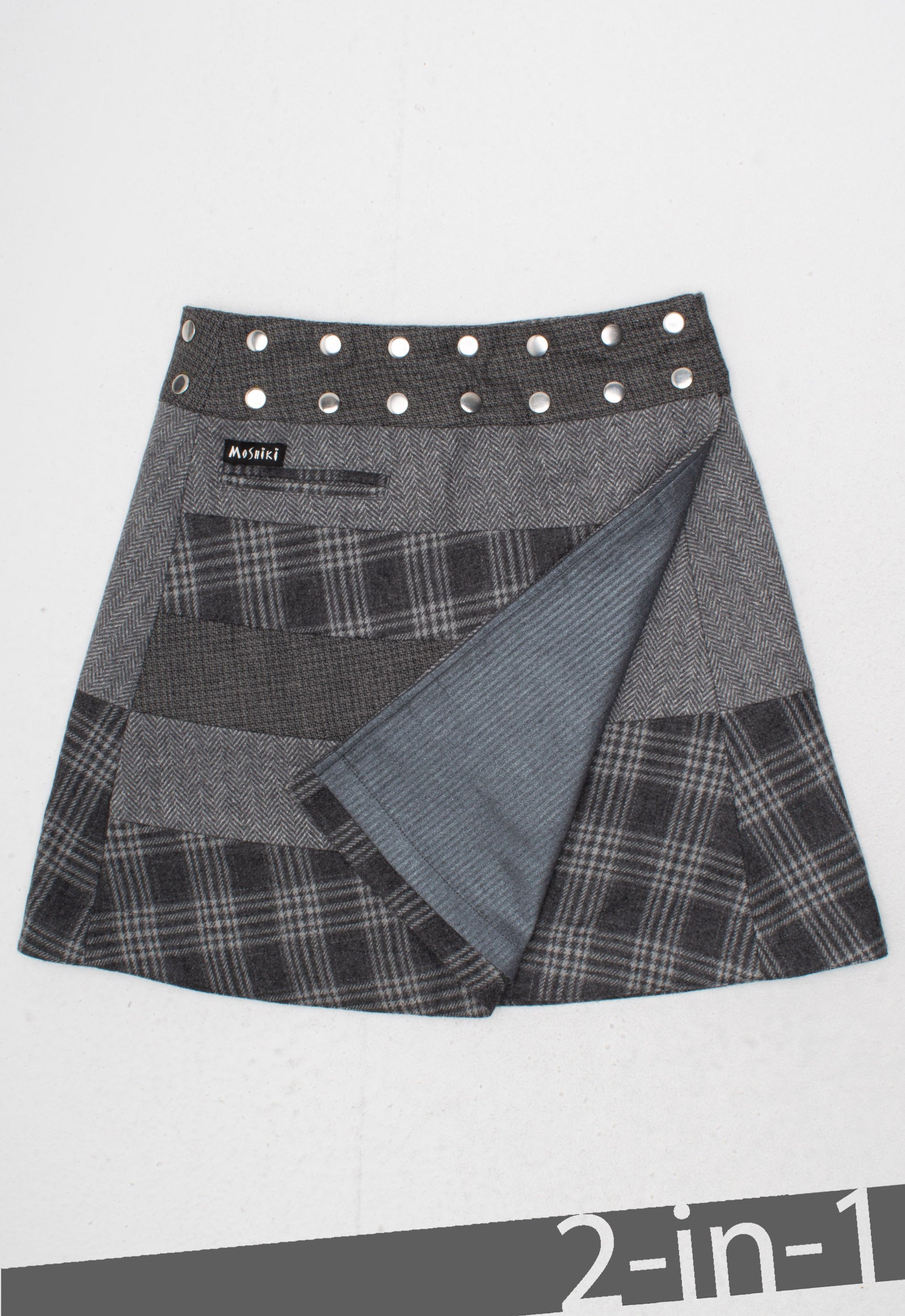 moshiki-hot-cookie-30-wickelrock-tweed-48-cm-wendbar-2 image 1