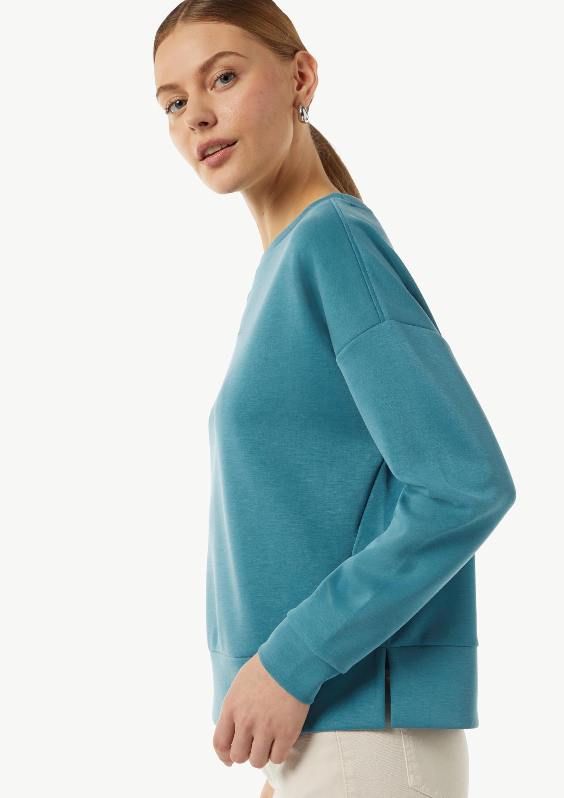 comma-2157681-sweatshirt-t-rkis-damen-pullover image 4