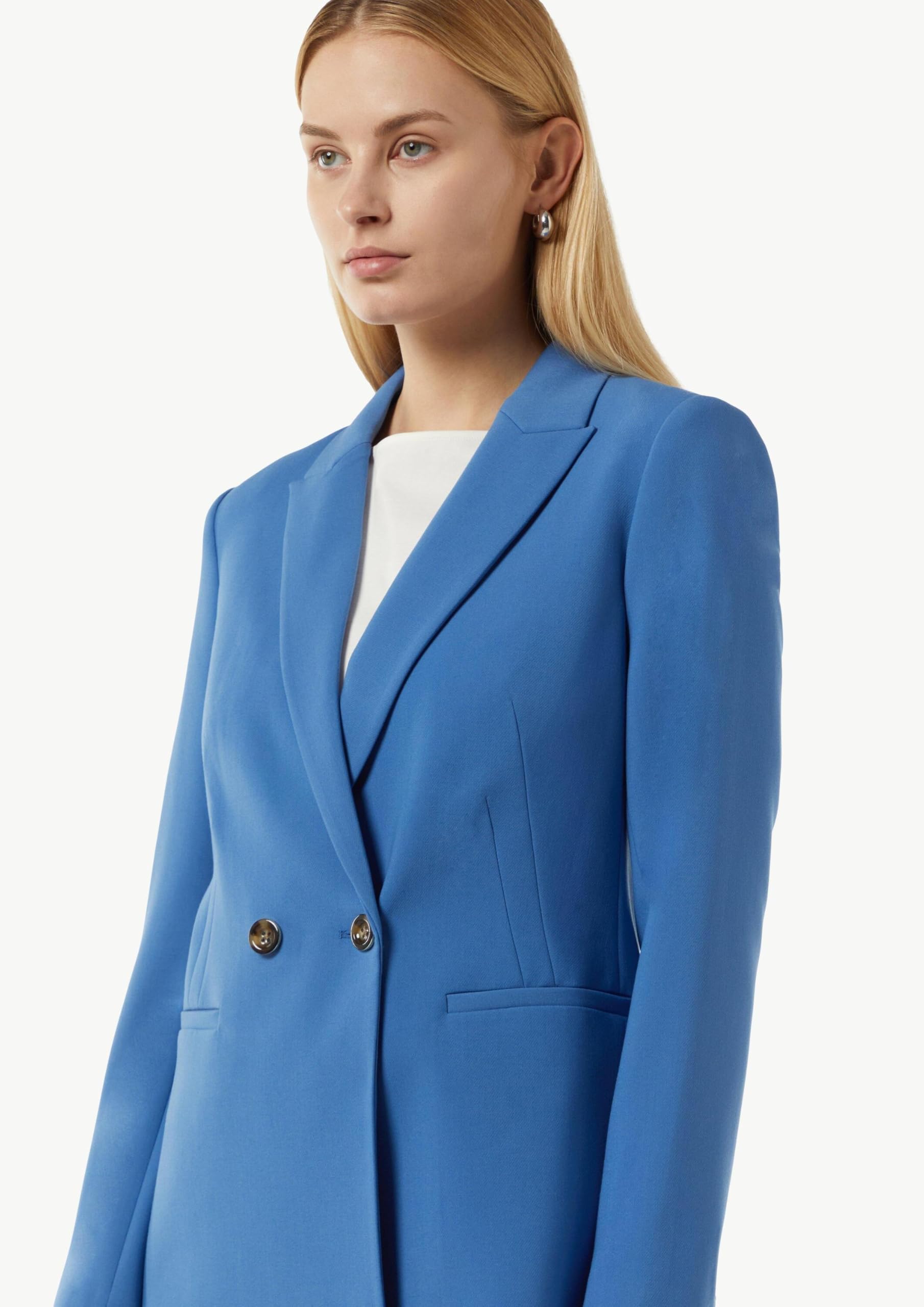 comma-antaillierter-twill-blazer-royalblau-32 image 4
