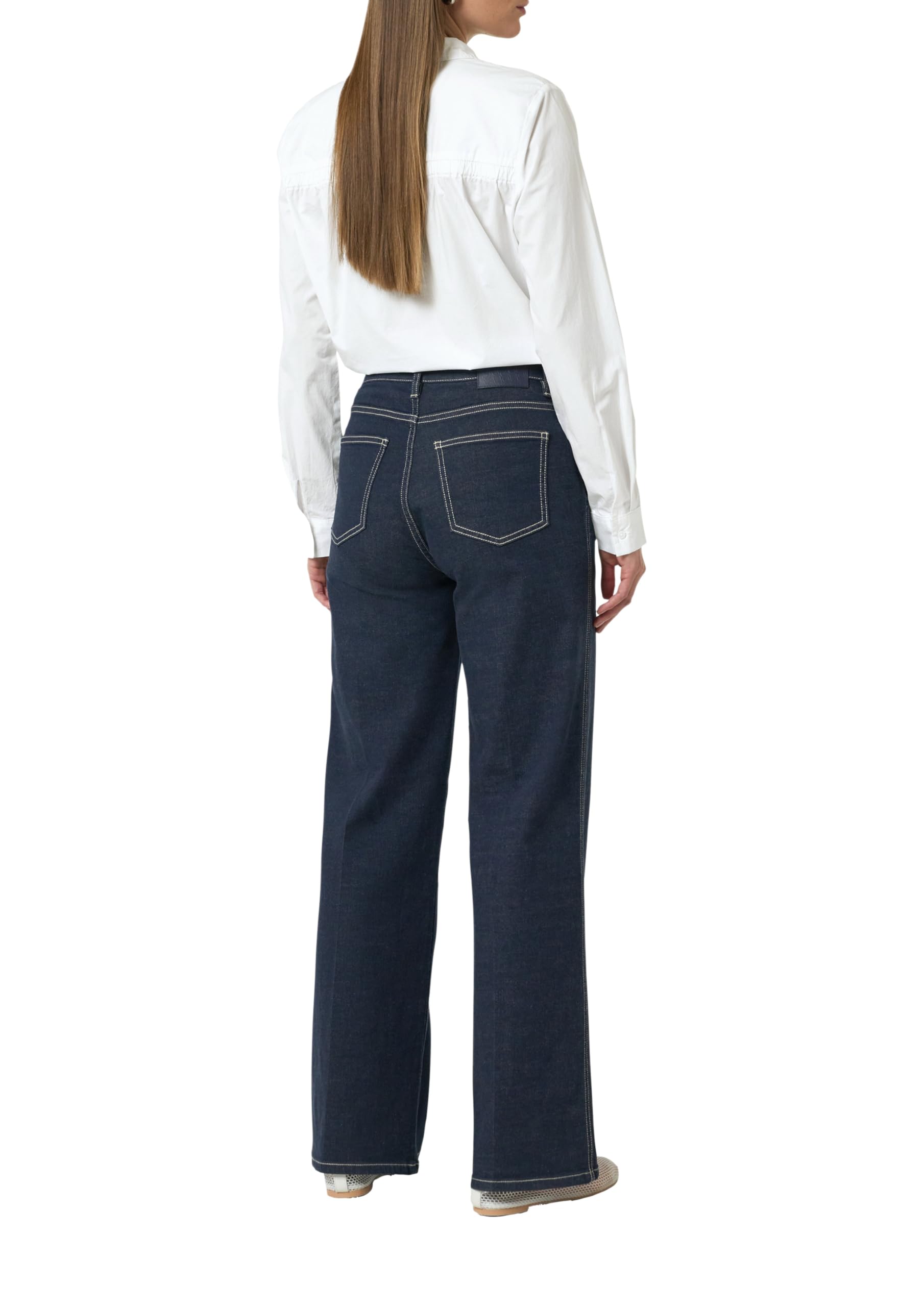 comma-blouses-hemdbluse-raff-detail-gr-36-wei image 2