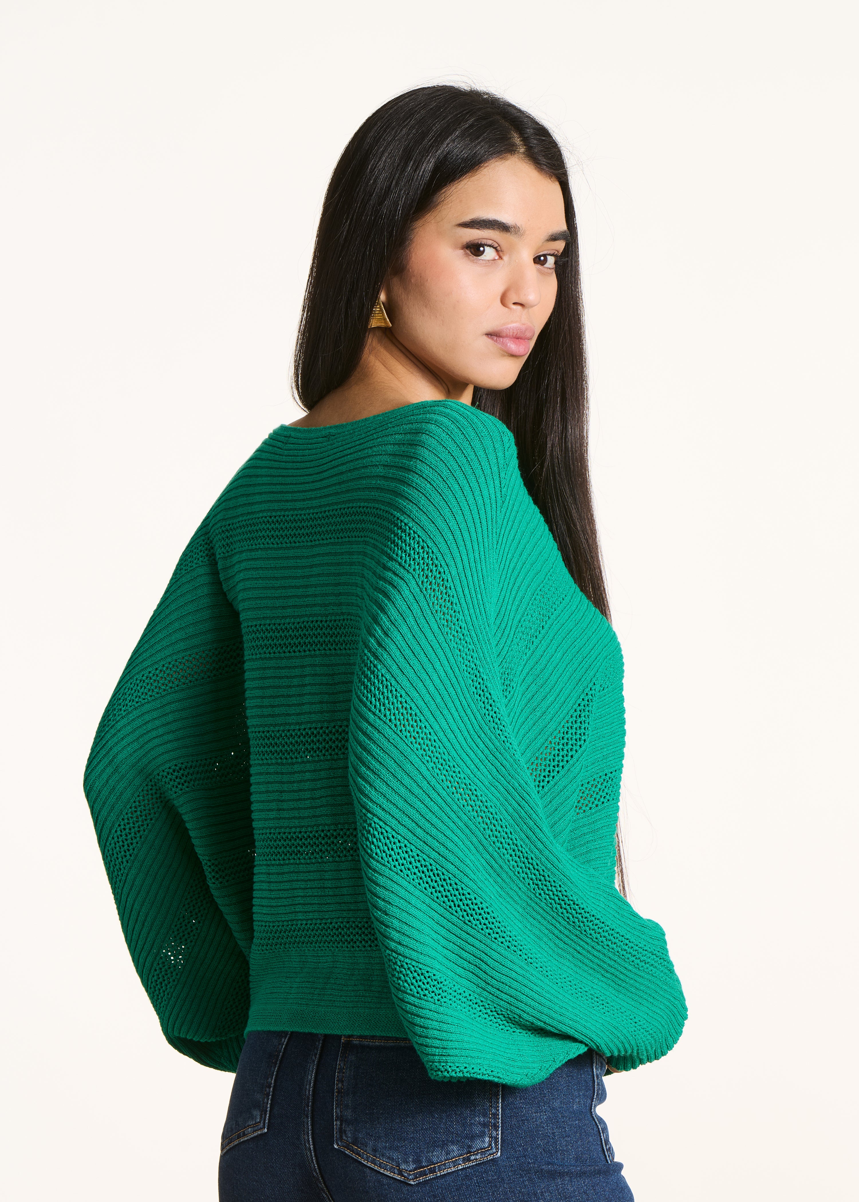 la-f-e-marabout-e-fartac-pullover-gr-n-cape-kurz image 3