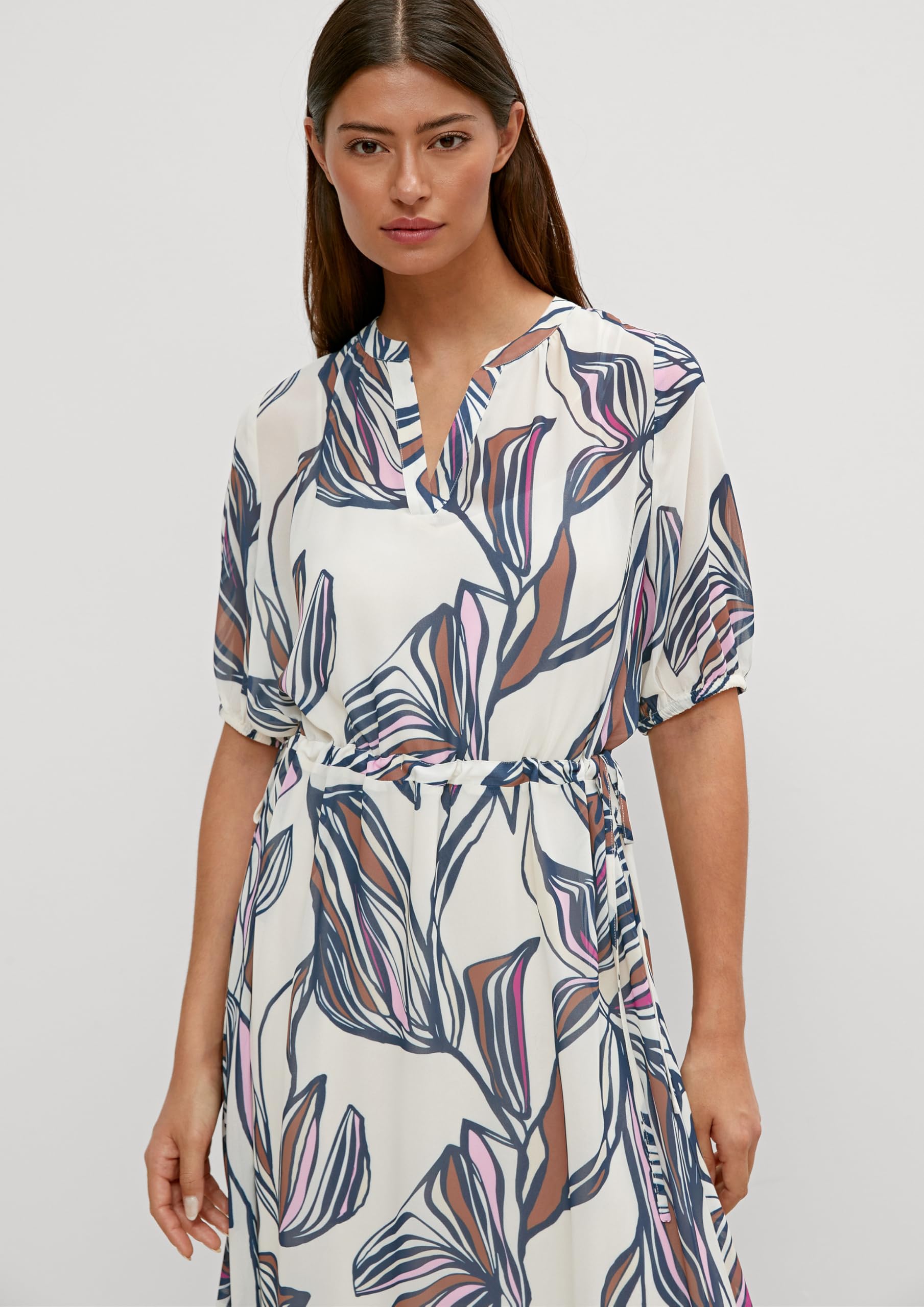 comma-kleid-kurz-damen-sommer-mit-kurzen-rmeln image 6