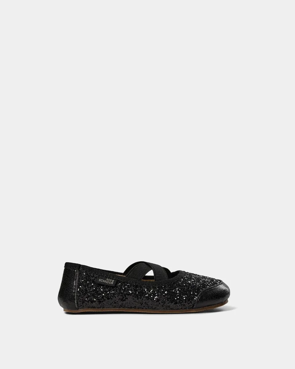 sofie-schnoor-kids-neliask-hausschuhe-schwarz-glitzer image 1