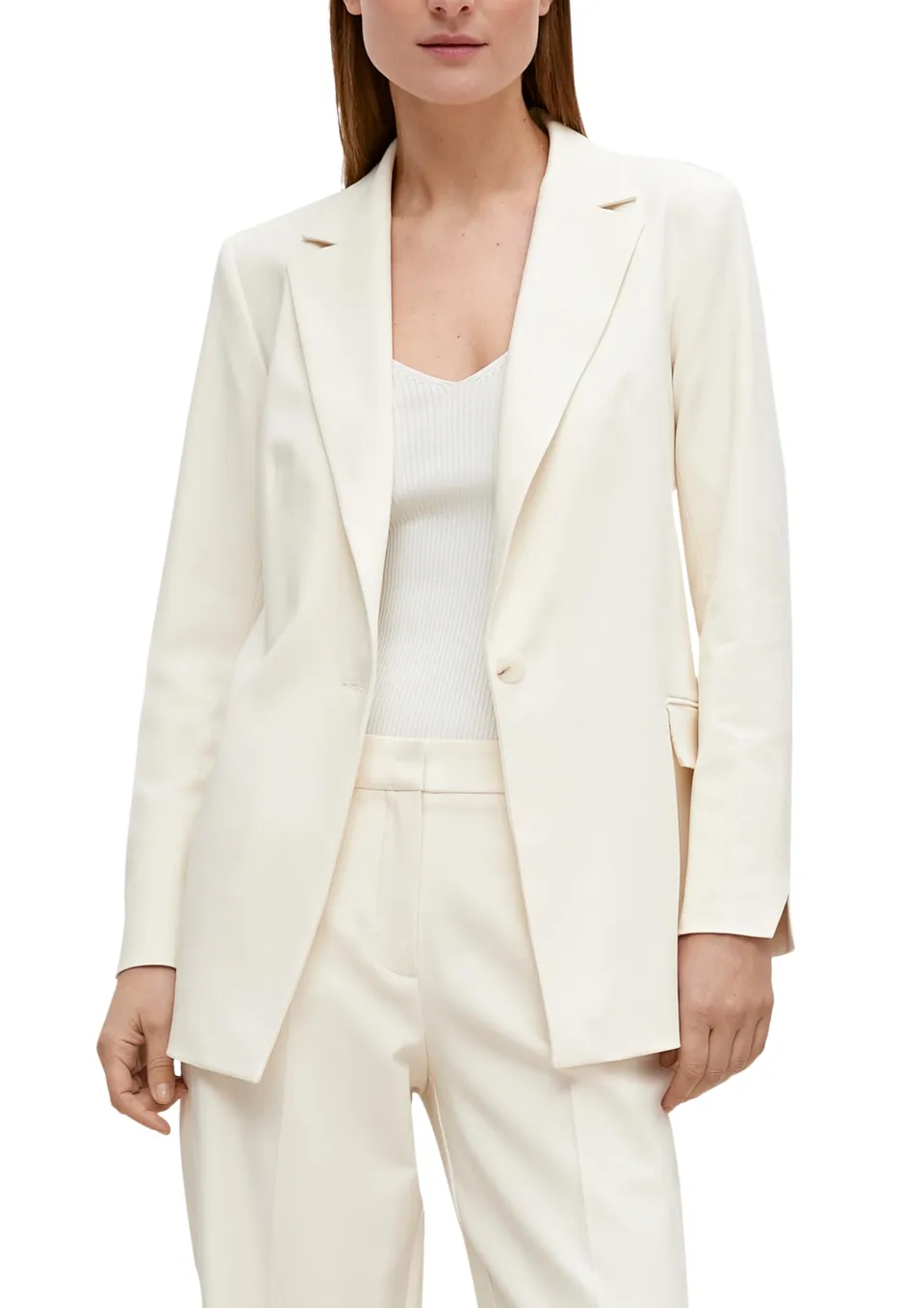 comma-blazers-twill-blazer-creme-0700-gr-e-44 image 1