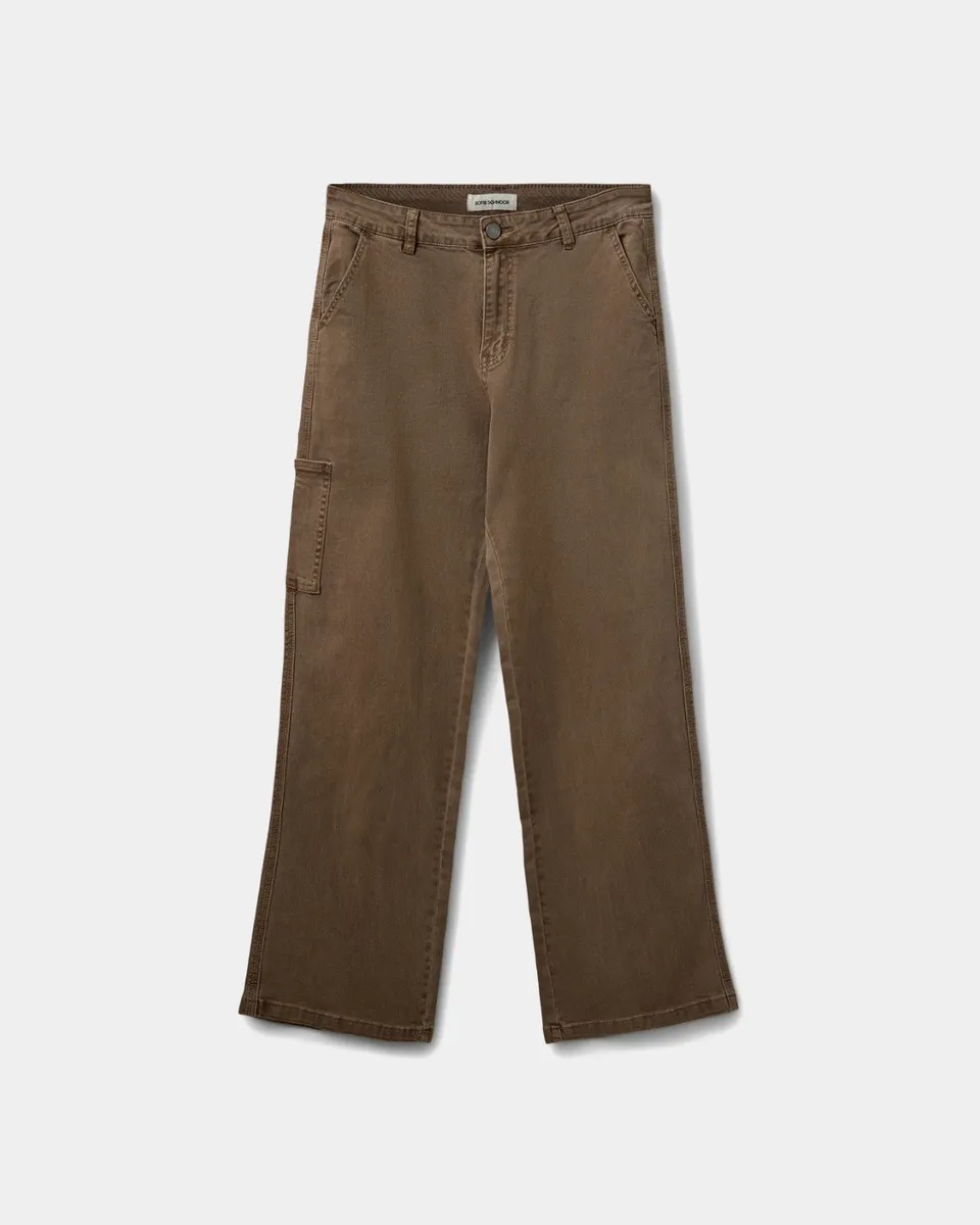 sofie-schnoor-women-amysw-hose-braun-baggy-baumwolle image 1