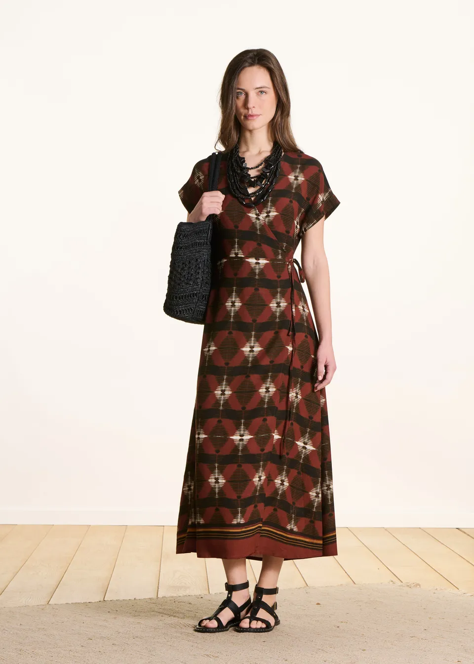 la-f-e-marabout-e-dadama-maxikleid-braun-ethno image 1