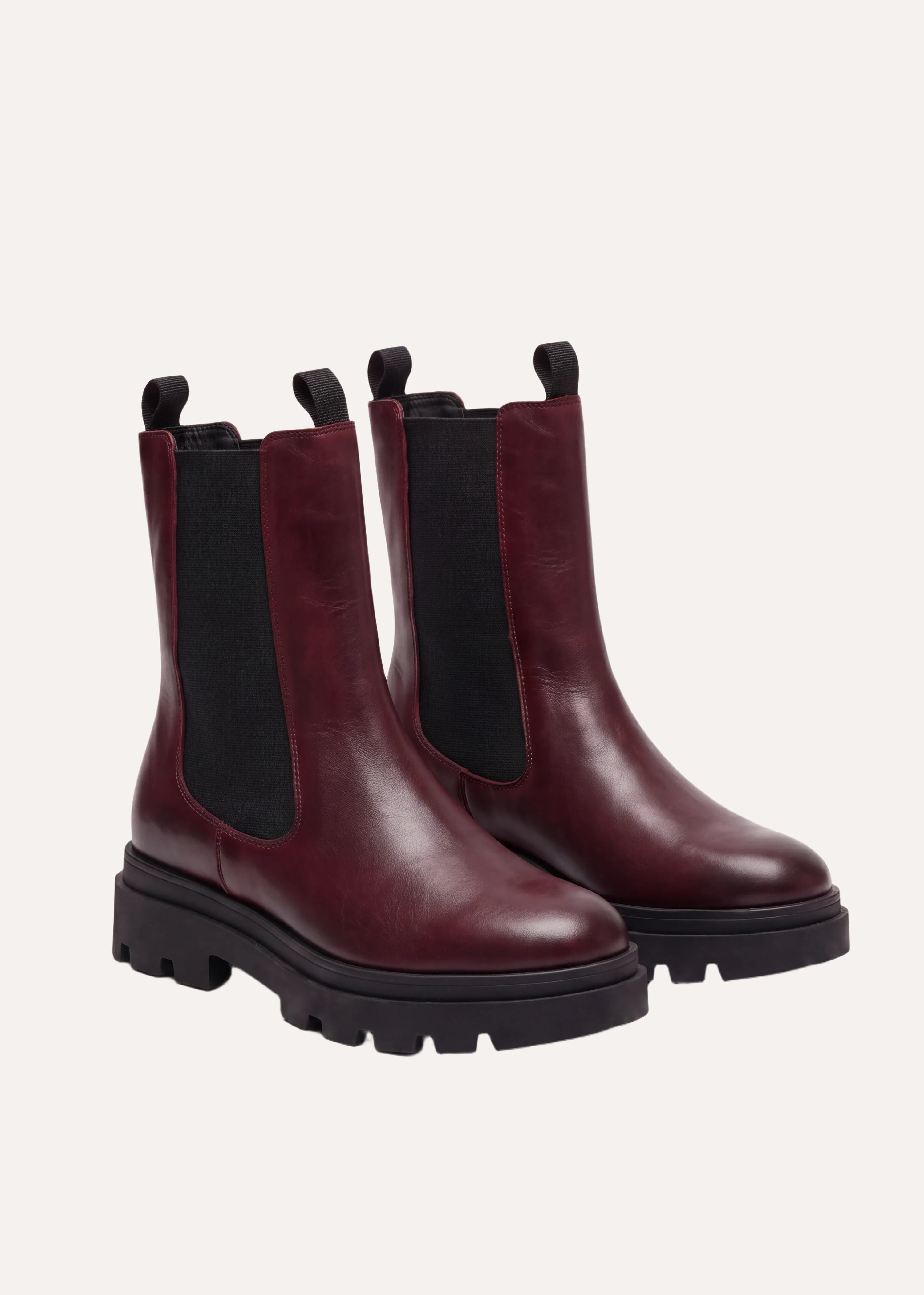 la-f-e-marabout-e-grabel-chelsea-boots-leder-bordeaux image 4